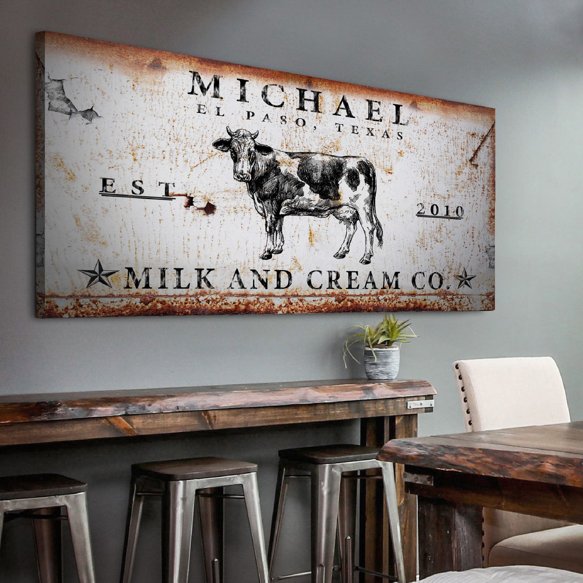 Milk And Cream Co Sign on sale at MyriadMart