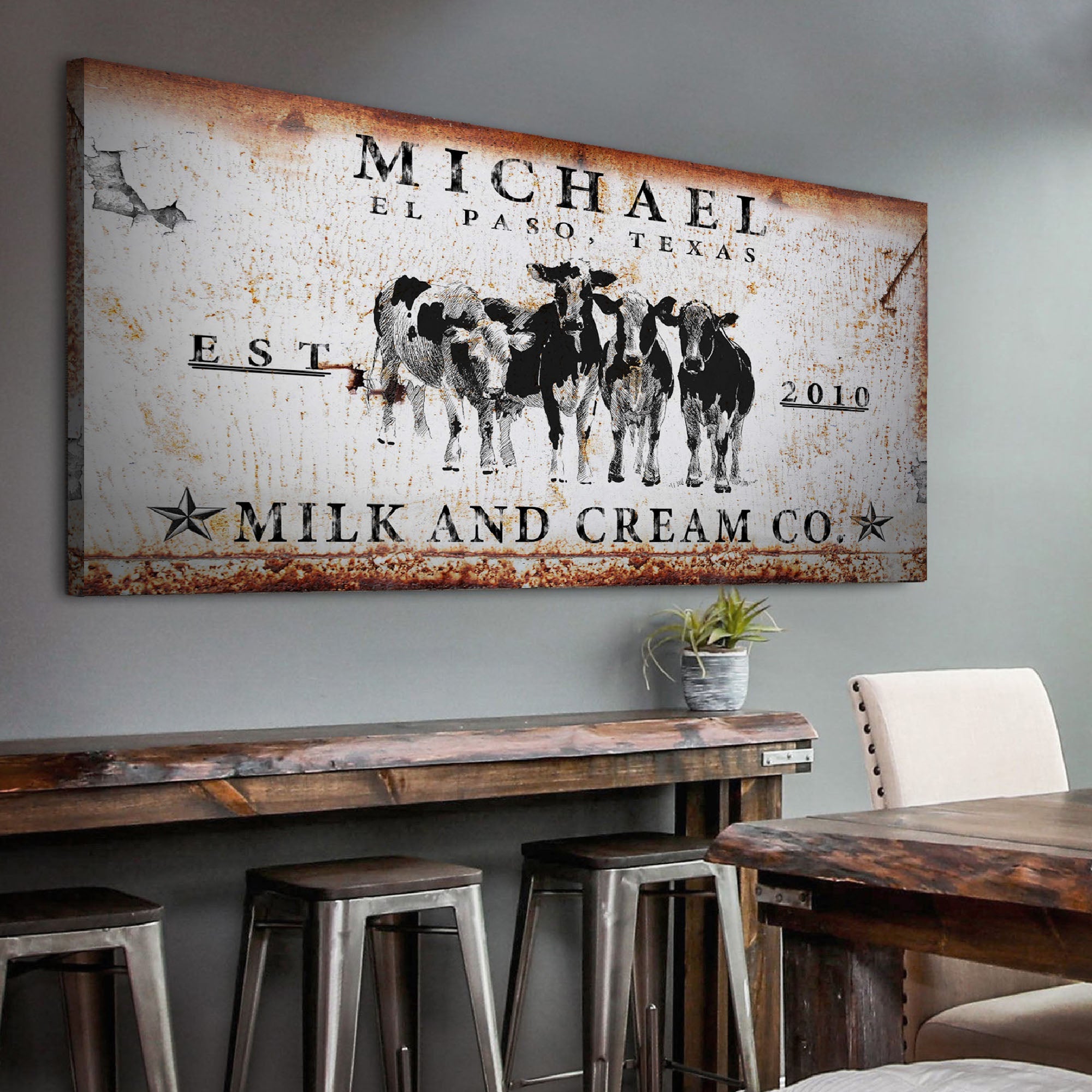 Milk And Cream Co Sign on sale at MyriadMart