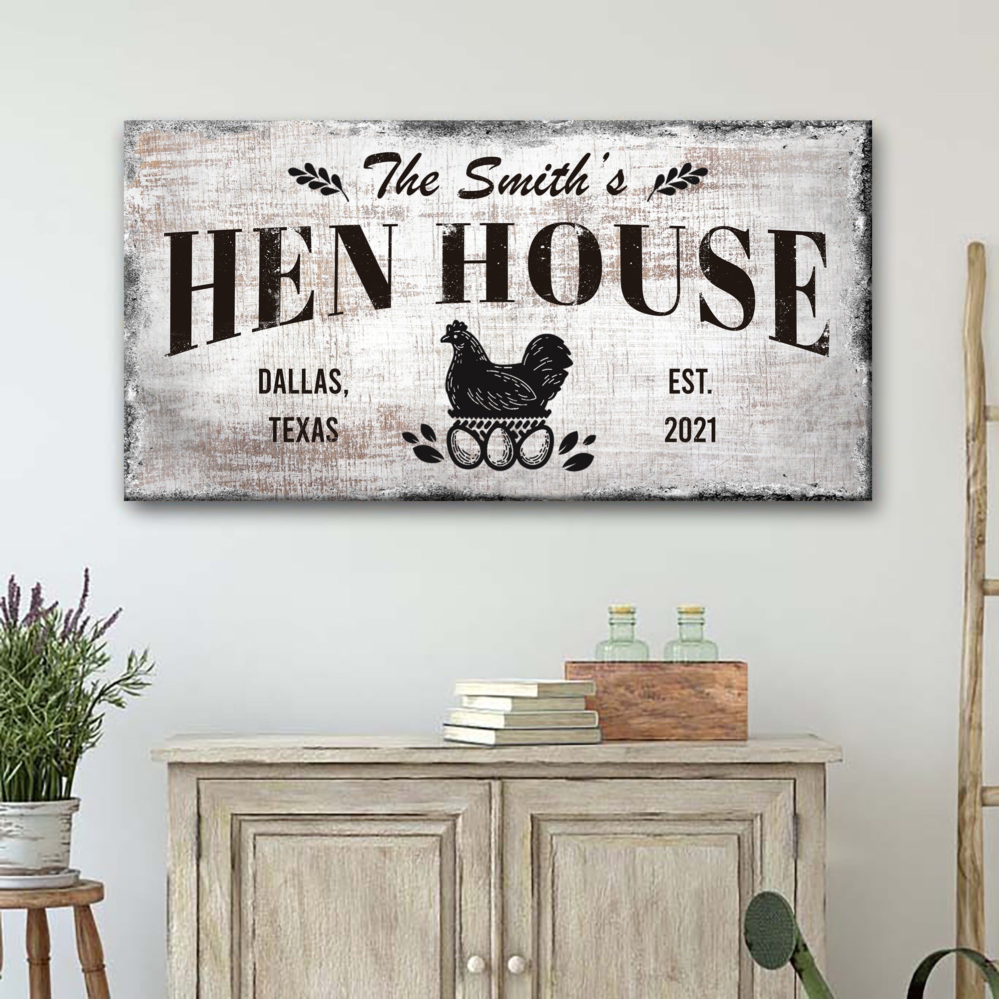 Family Hen House Sign on sale at MyriadMart