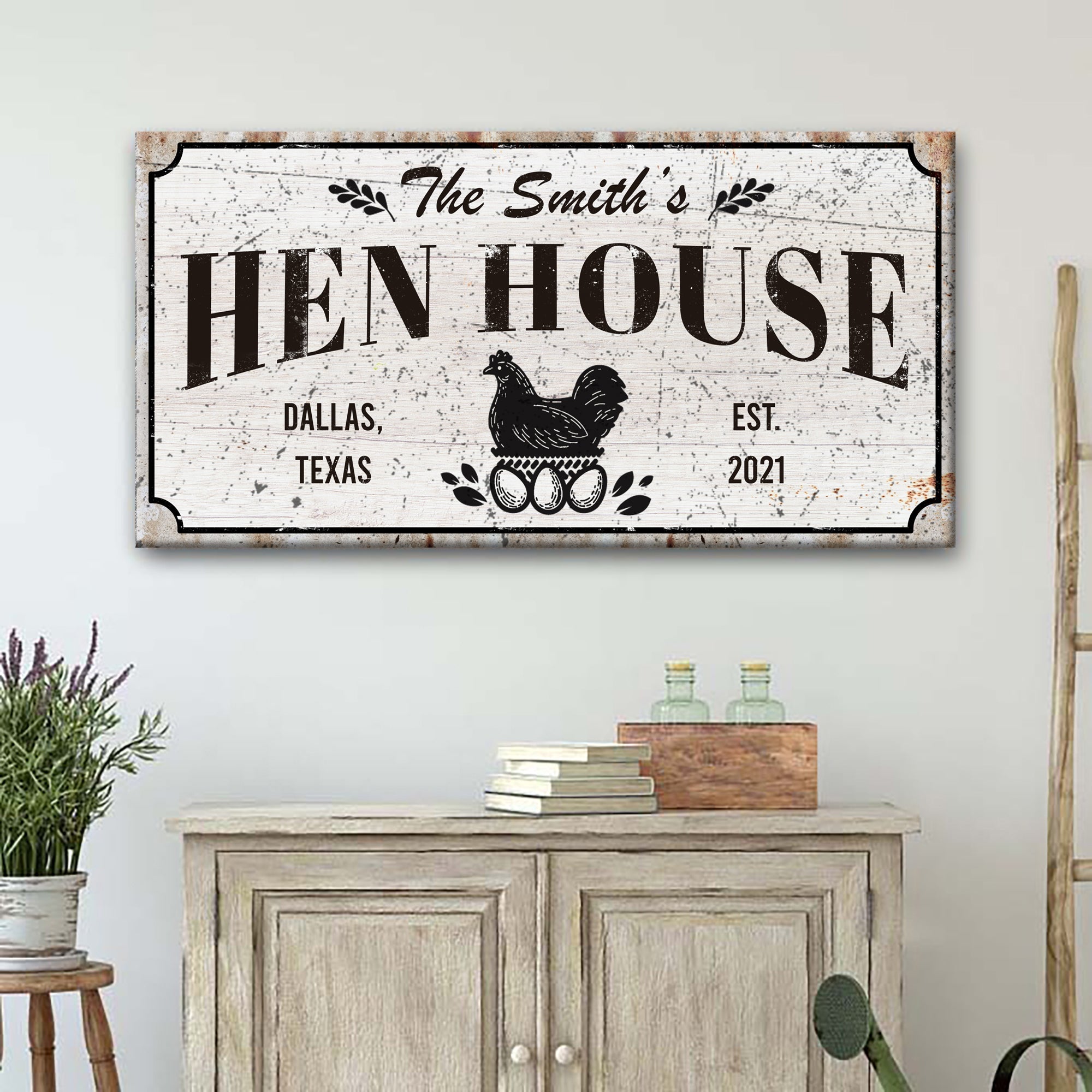 Family Hen House Sign on sale at MyriadMart