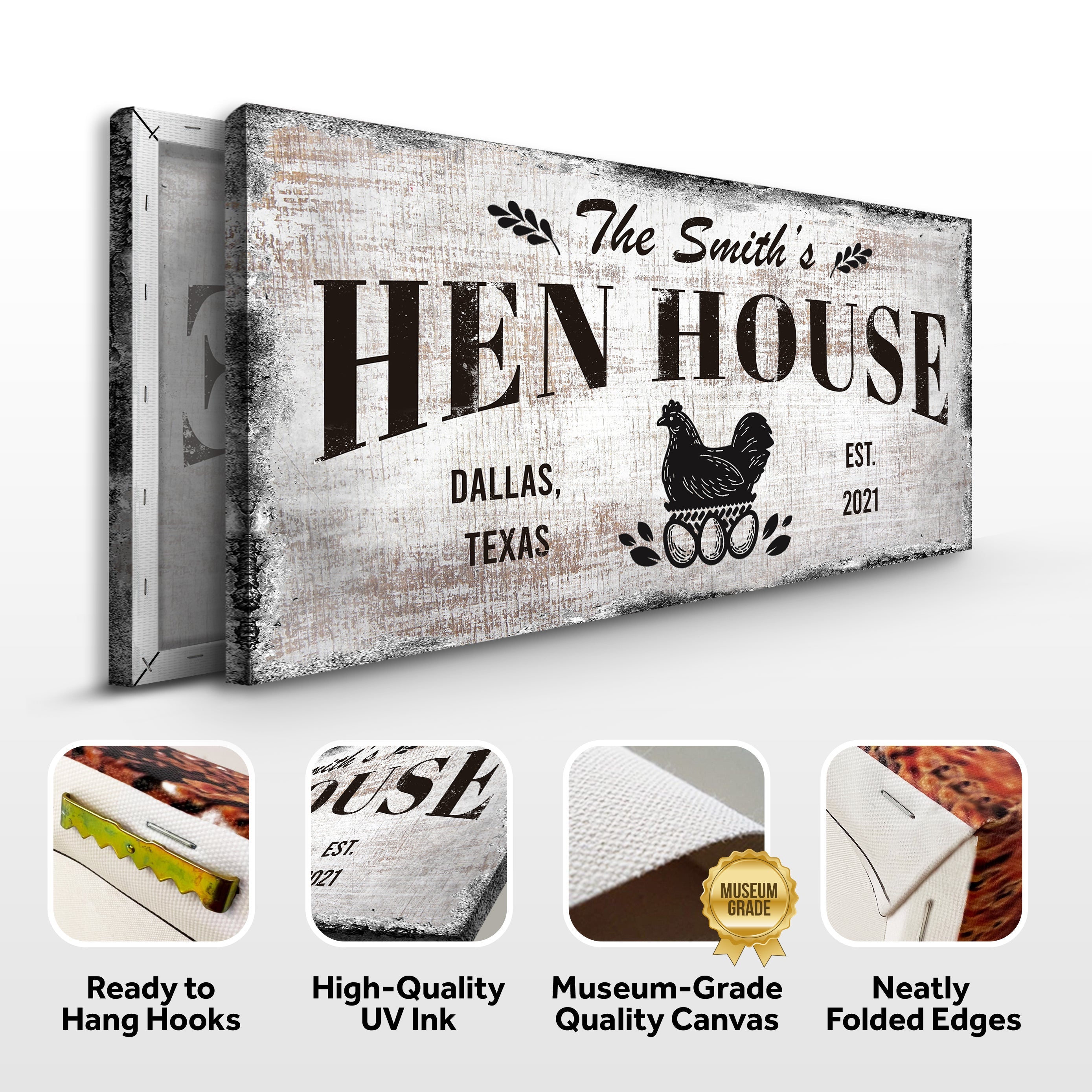Family Hen House Sign on sale at MyriadMart
