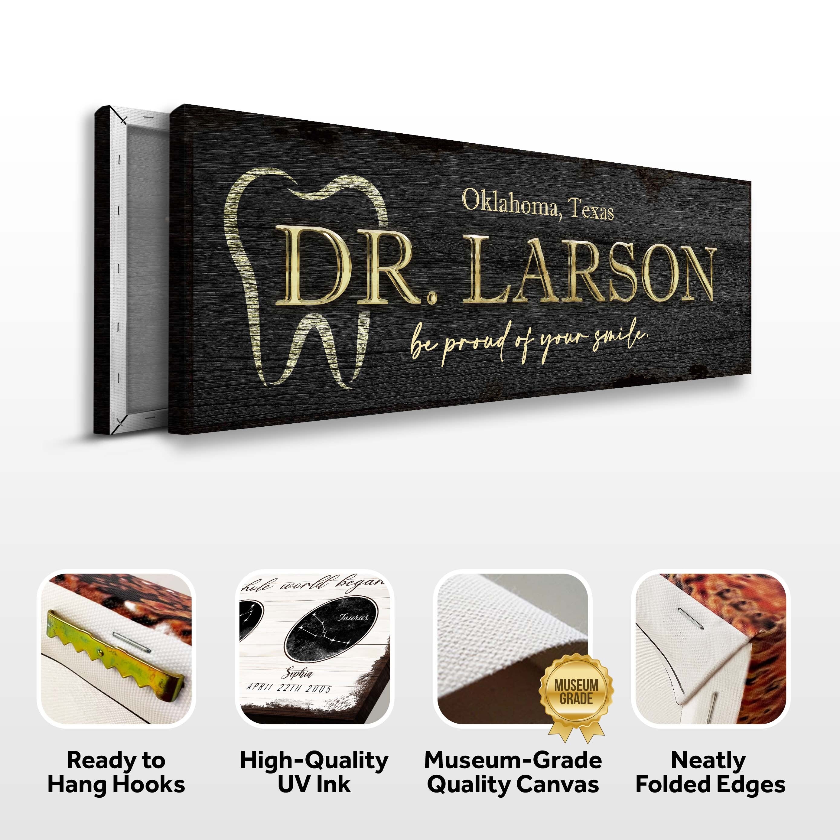 Dentist Name Sign on sale at MyriadMart
