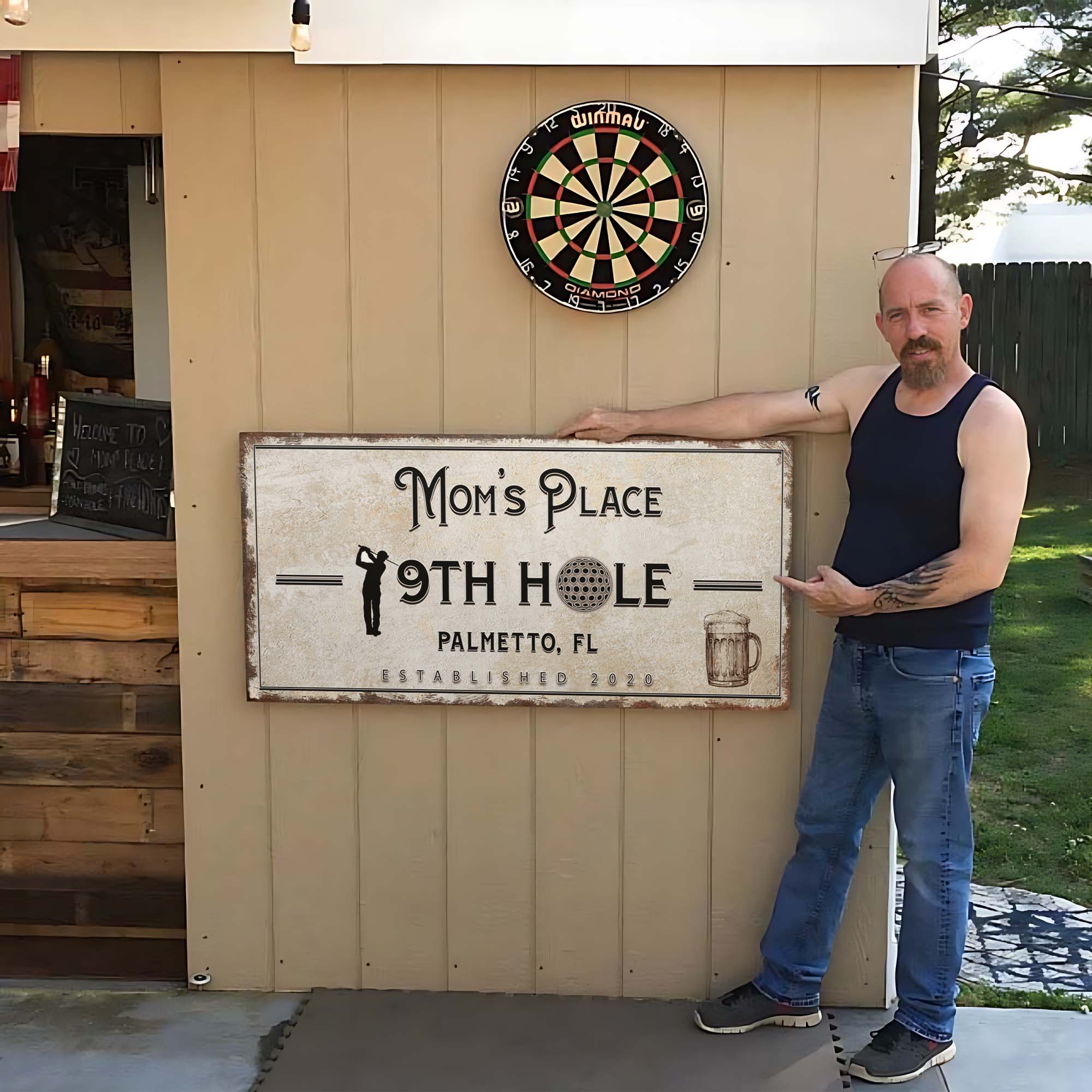 19th Hole Golf Personalized Sign on sale at MyriadMart