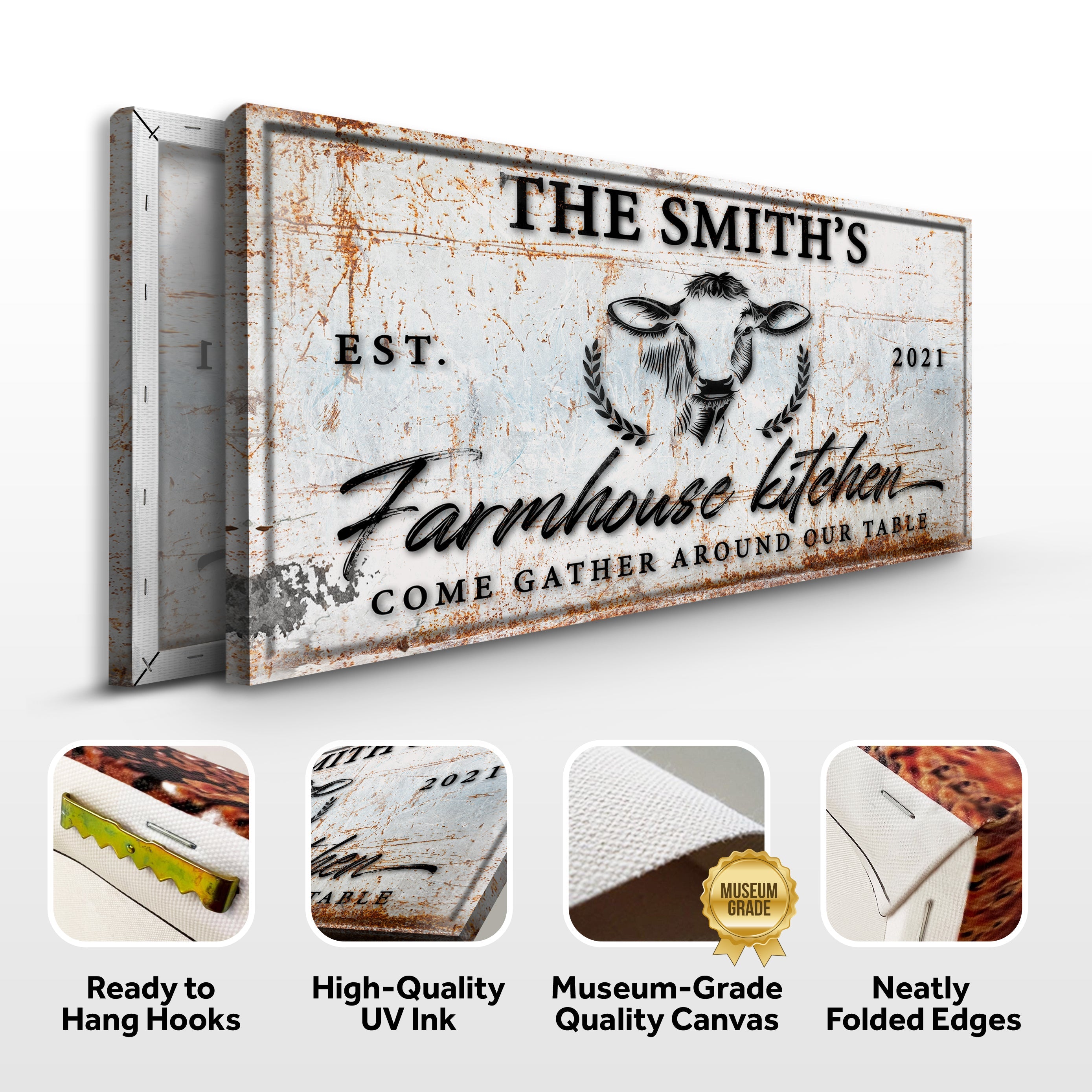 Farmhouse Kitchen Sign on sale at MyriadMart