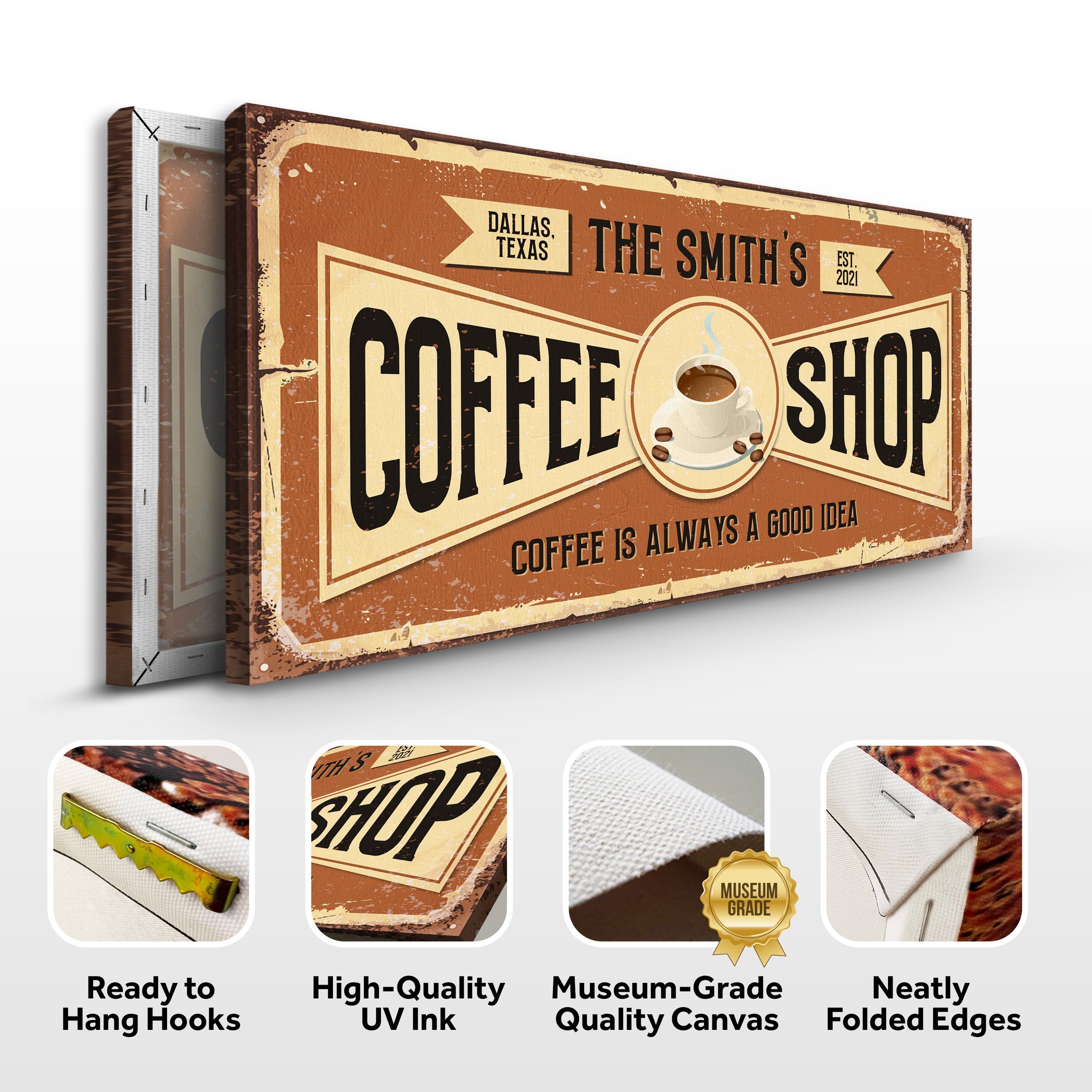 Coffee Shop Sign IV on sale at MyriadMart