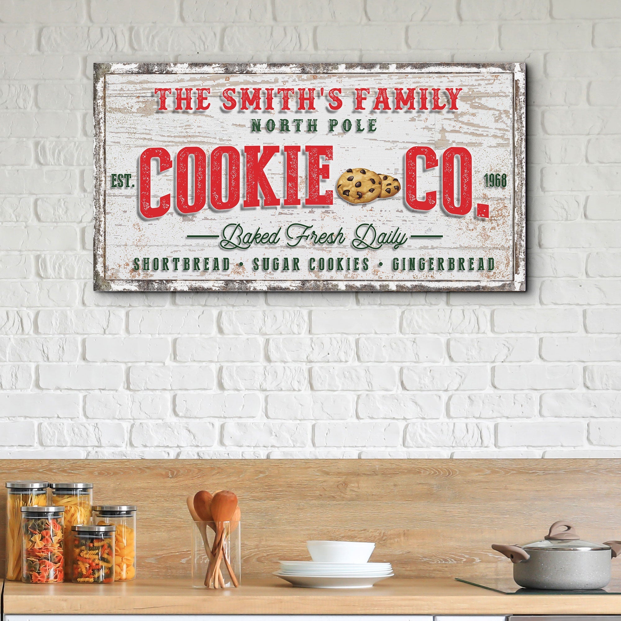 Christmas Cookie Co Sign on sale at MyriadMart