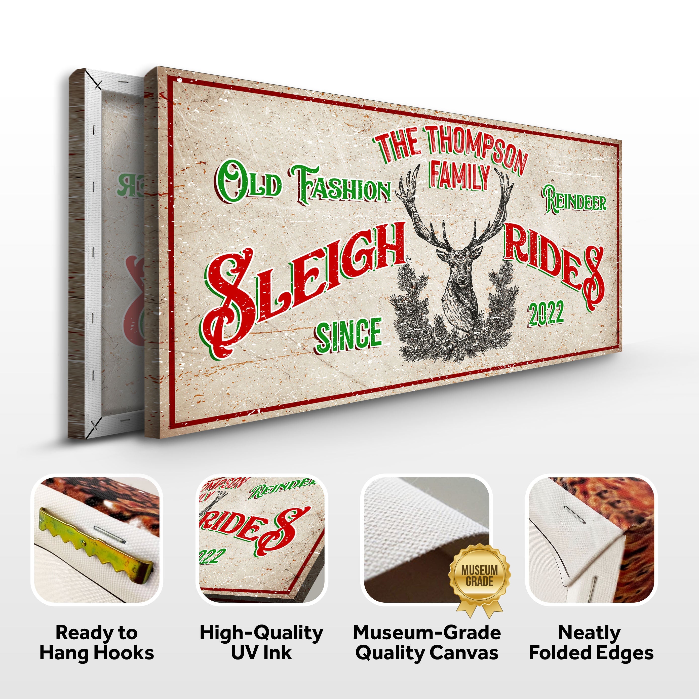 Christmas Reindeer Sign on sale at MyriadMart