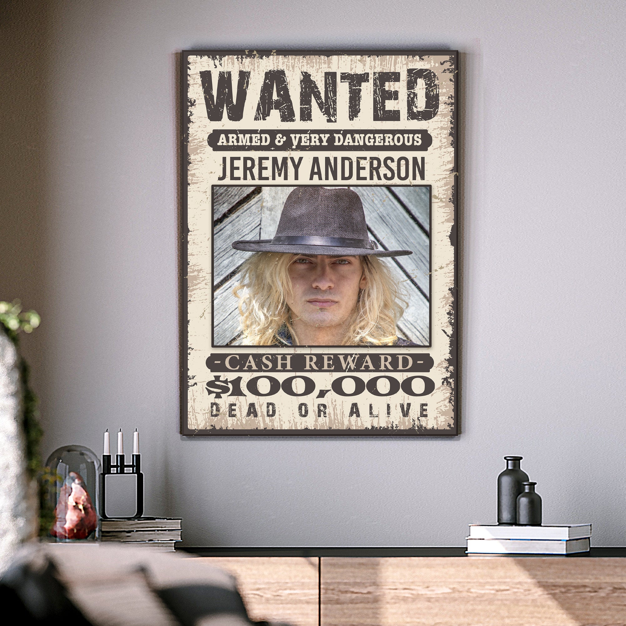 Wanted Sign III on sale at MyriadMart