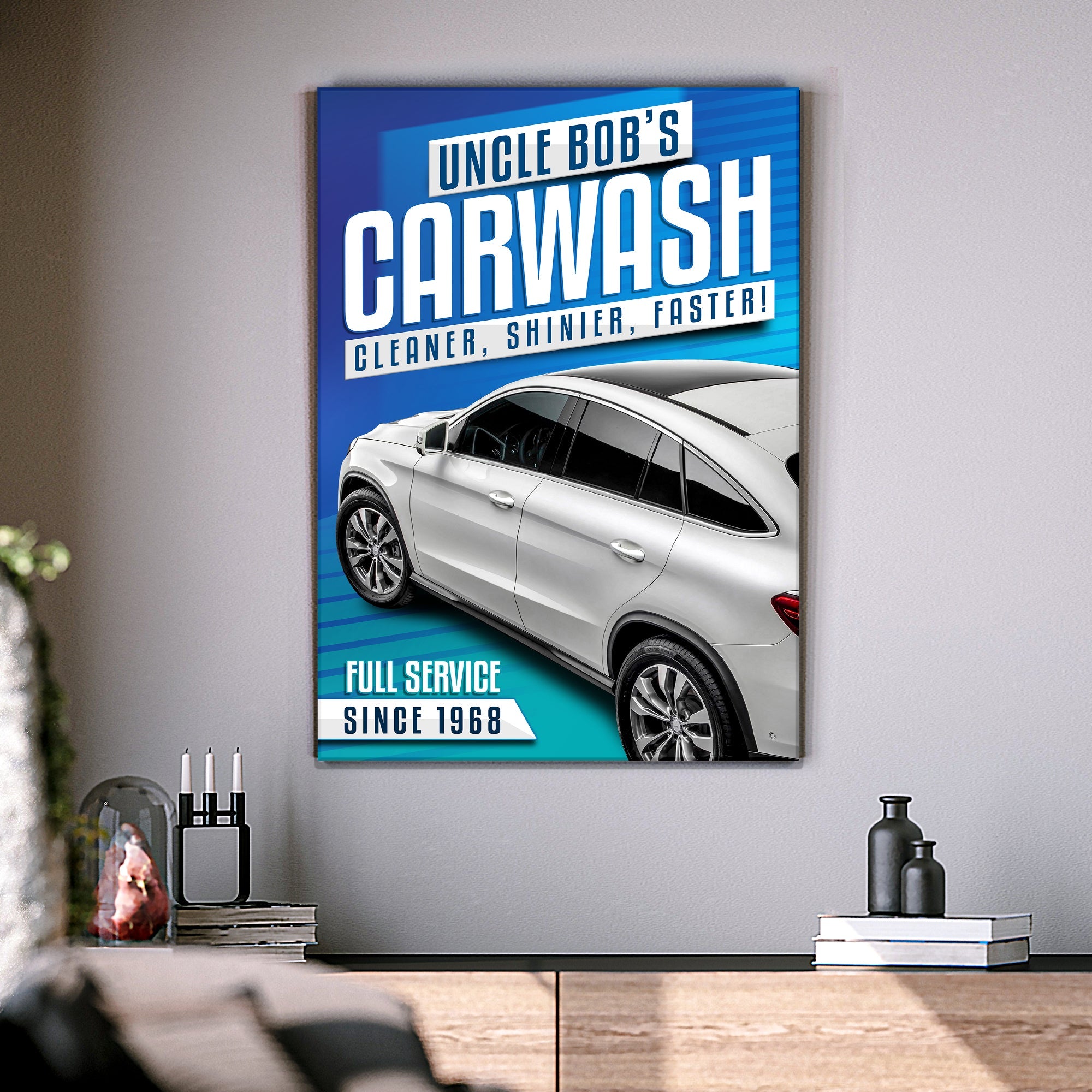Car Wash Sign on sale at MyriadMart