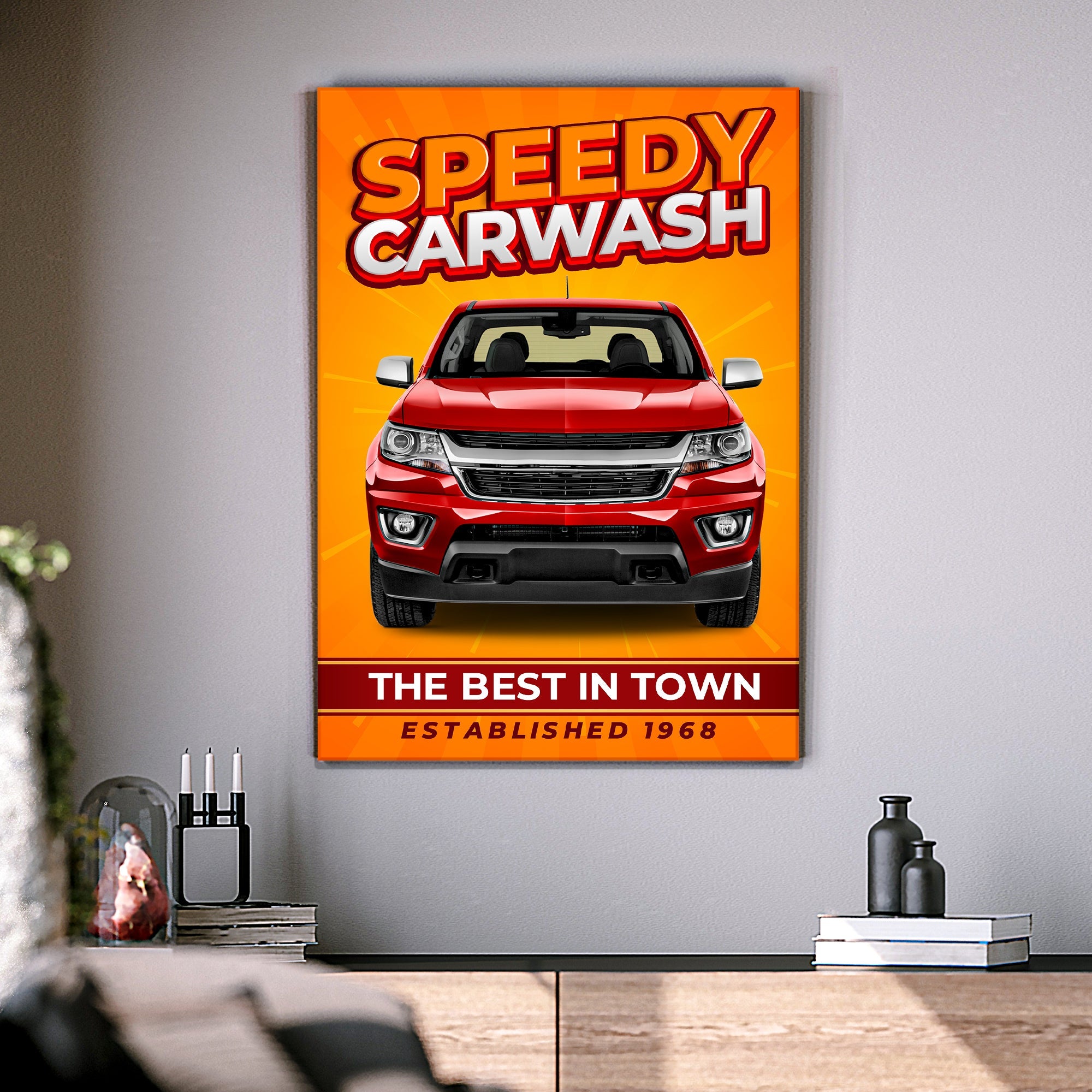 Car Wash Sign V on sale at MyriadMart