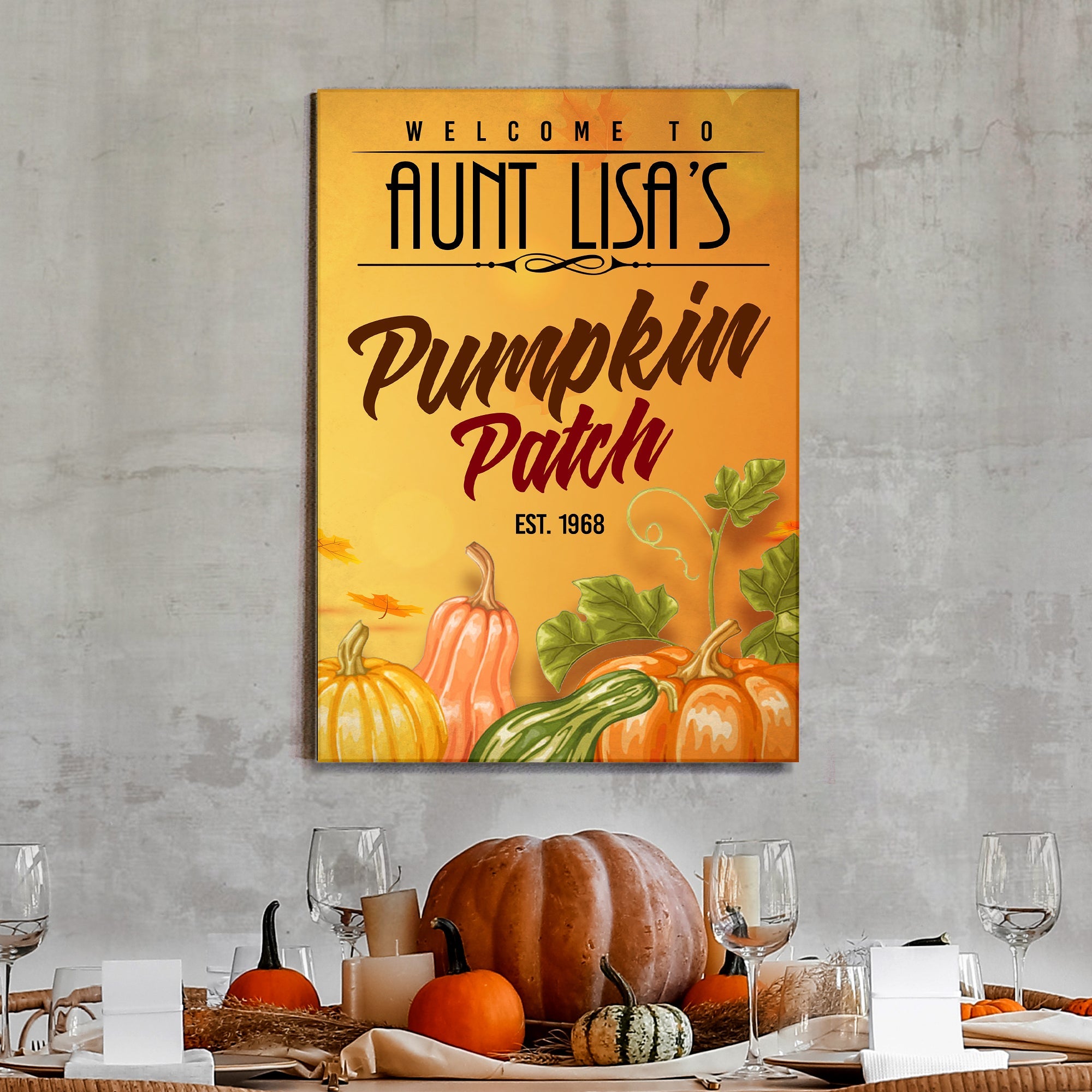 Pumpkin Patch Sign VII on sale at MyriadMart