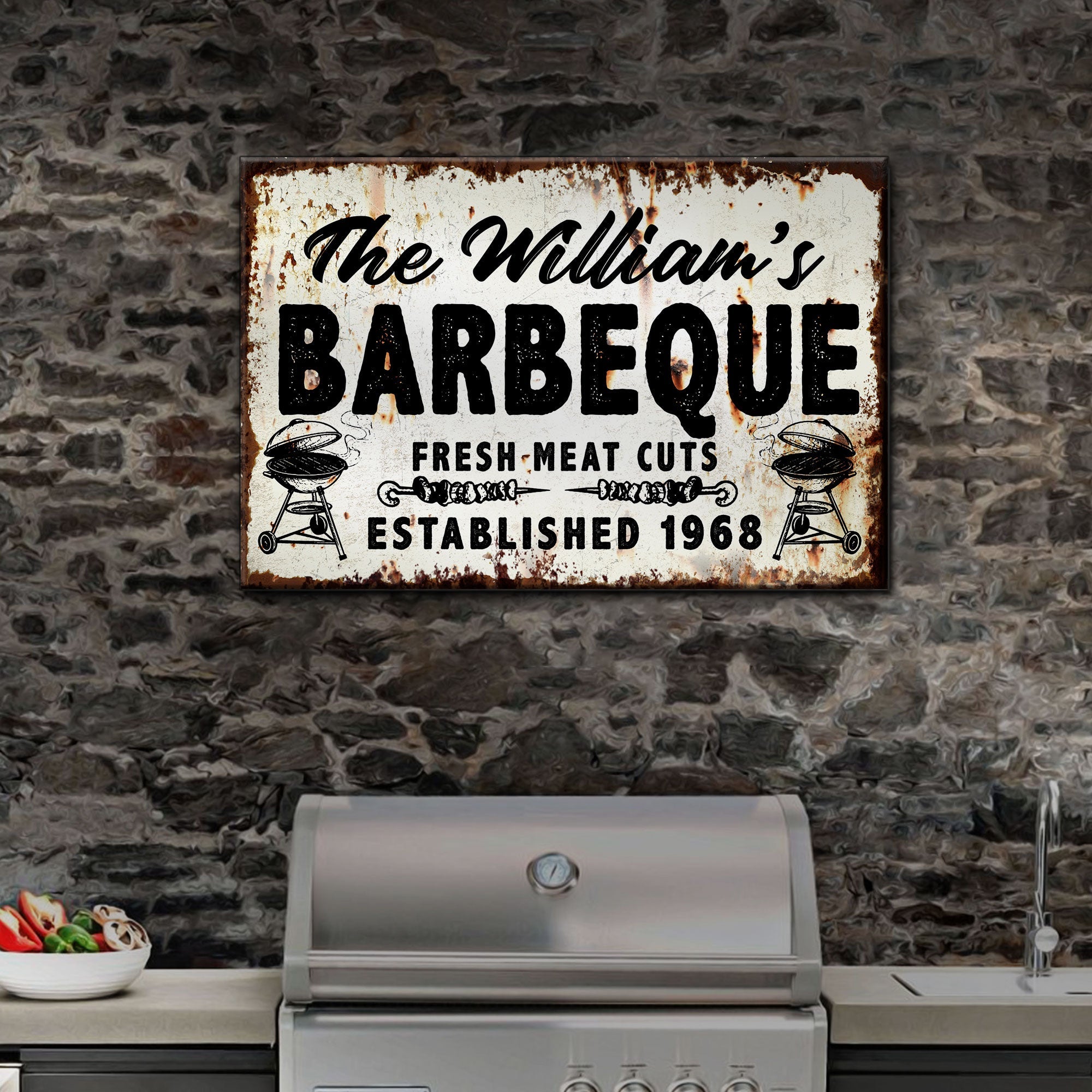 BBQ Sign IV on sale at MyriadMart