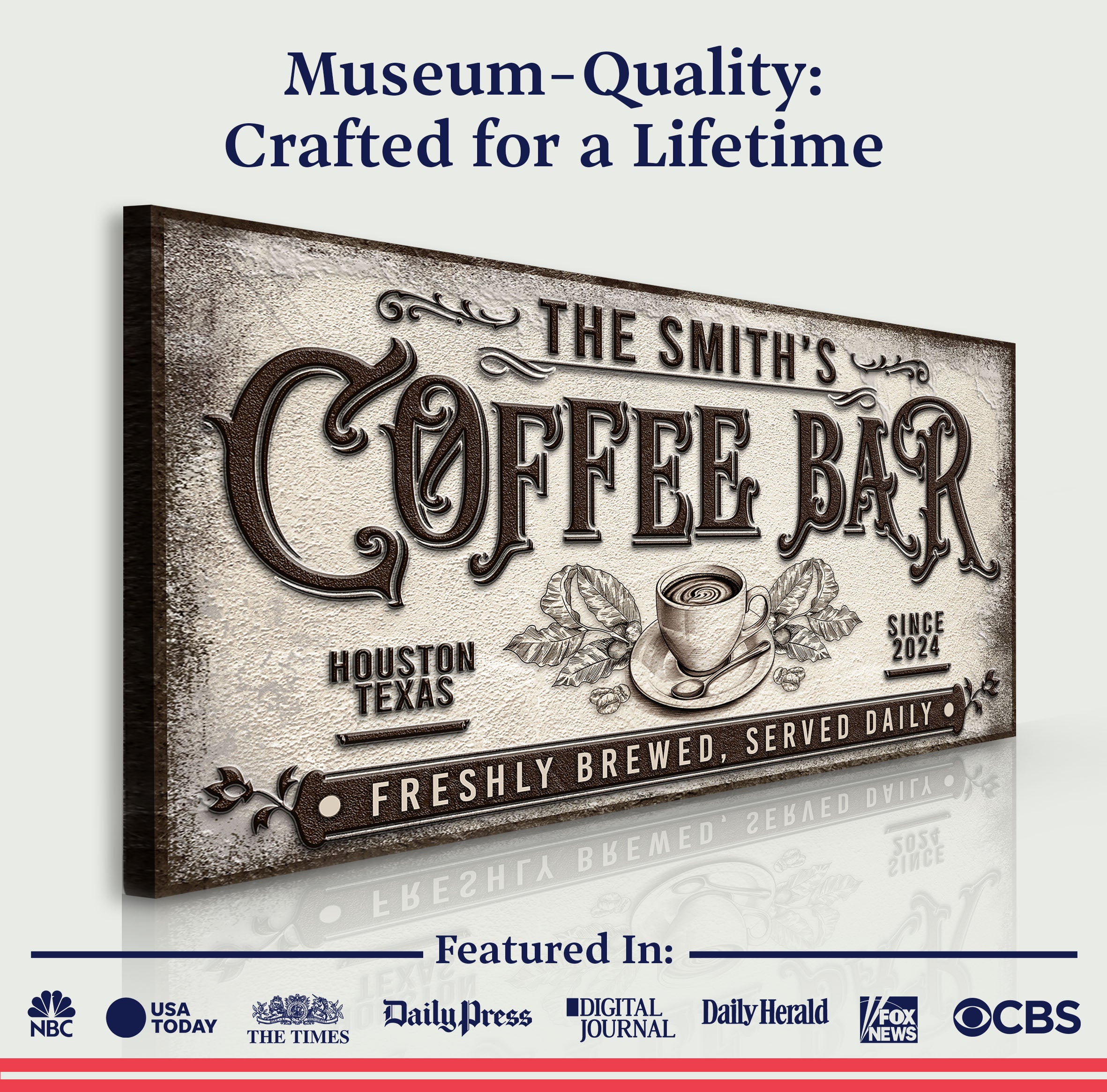 Coffee Bar Sign X on sale at MyriadMart