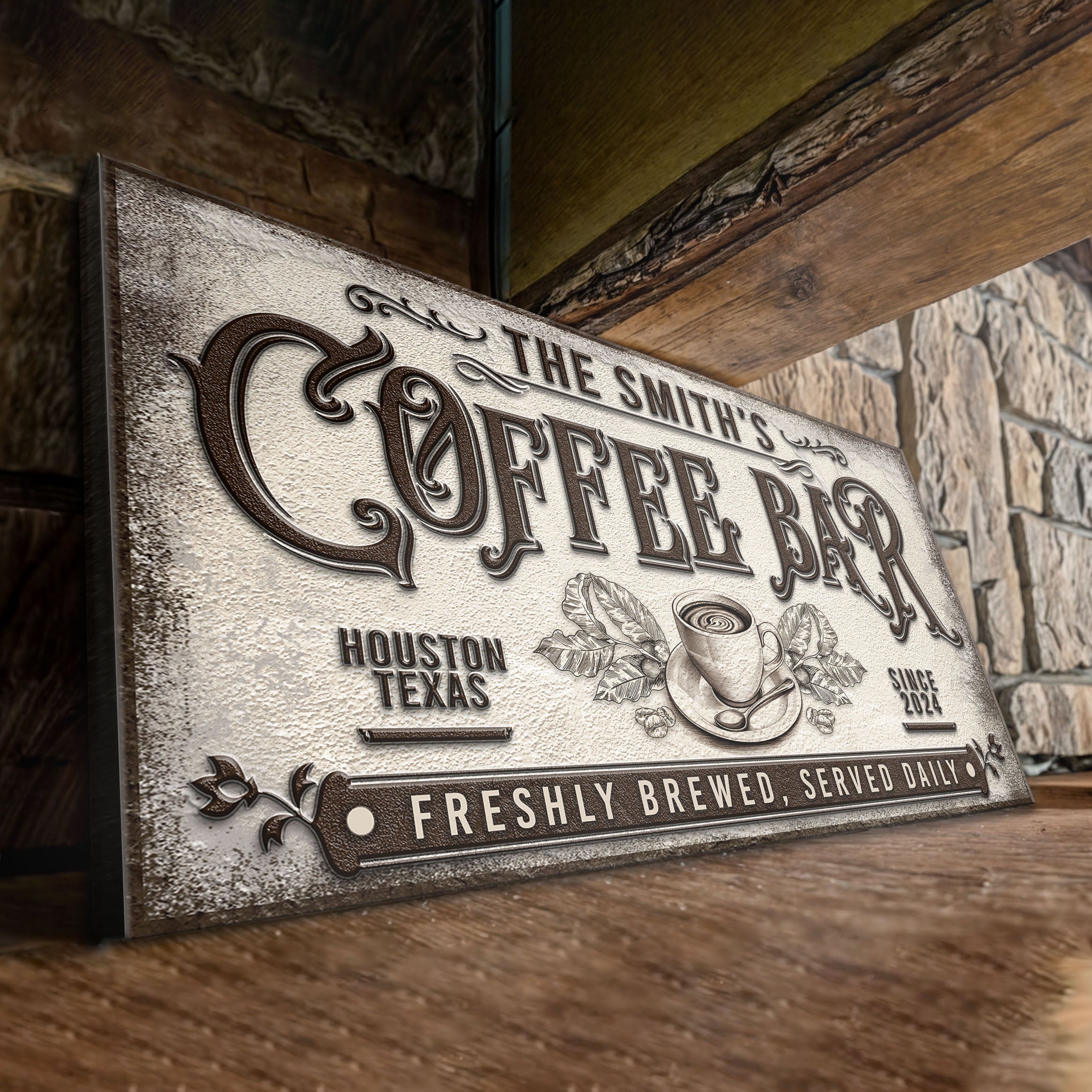 Coffee Bar Sign X on sale at MyriadMart