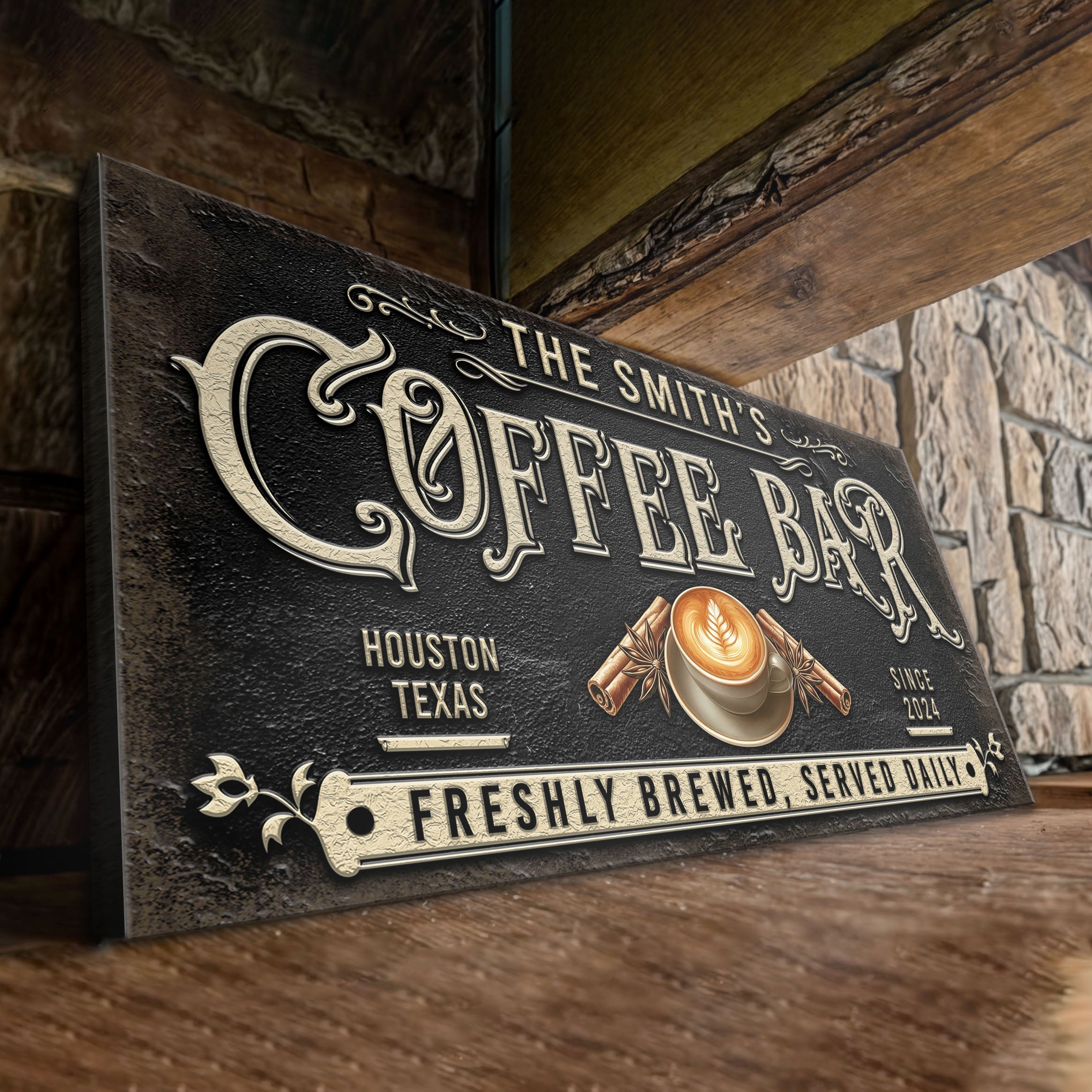 Coffee Bar Sign XII on sale at MyriadMart