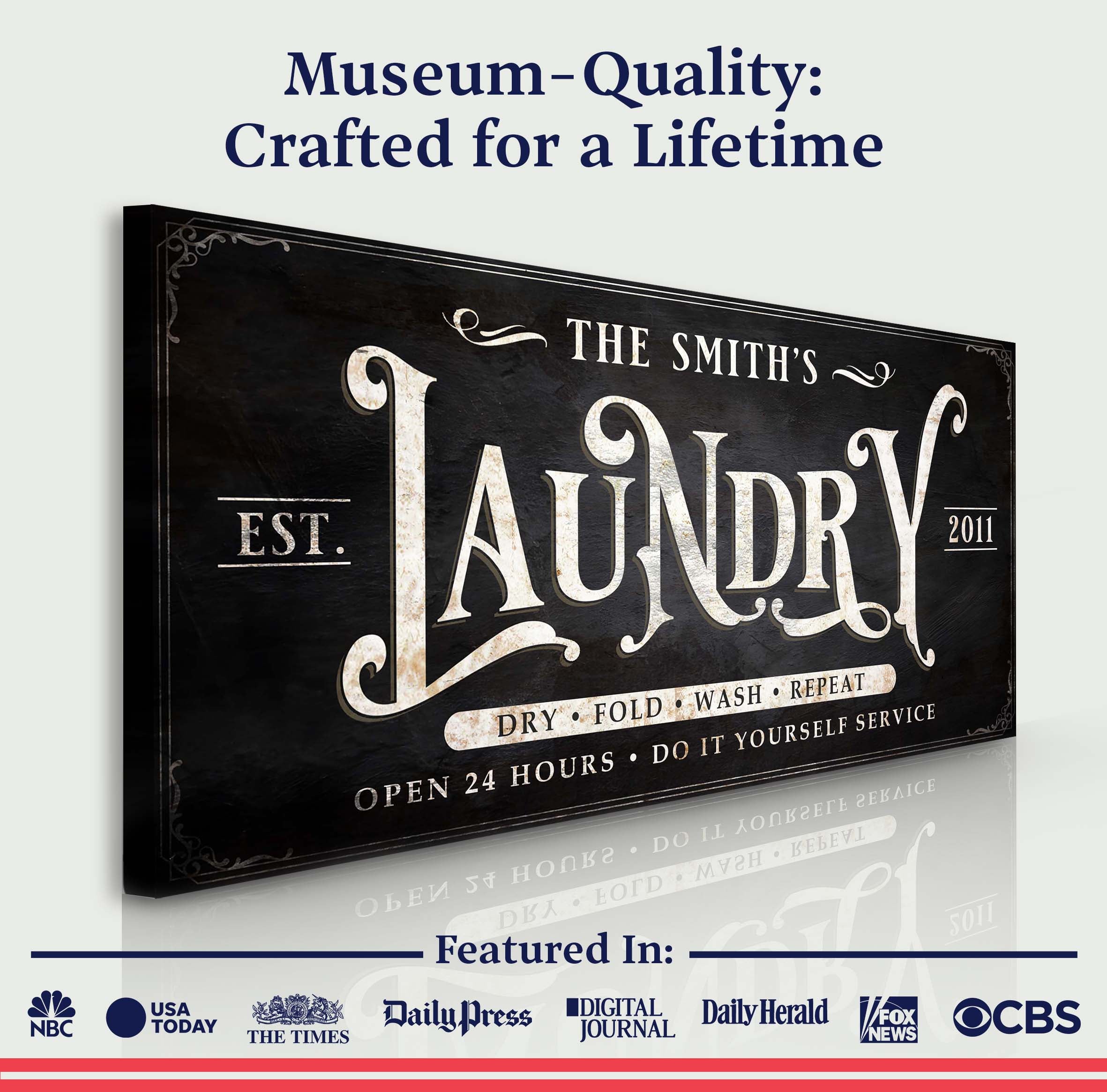 Laundry Sign IV on sale at MyriadMart