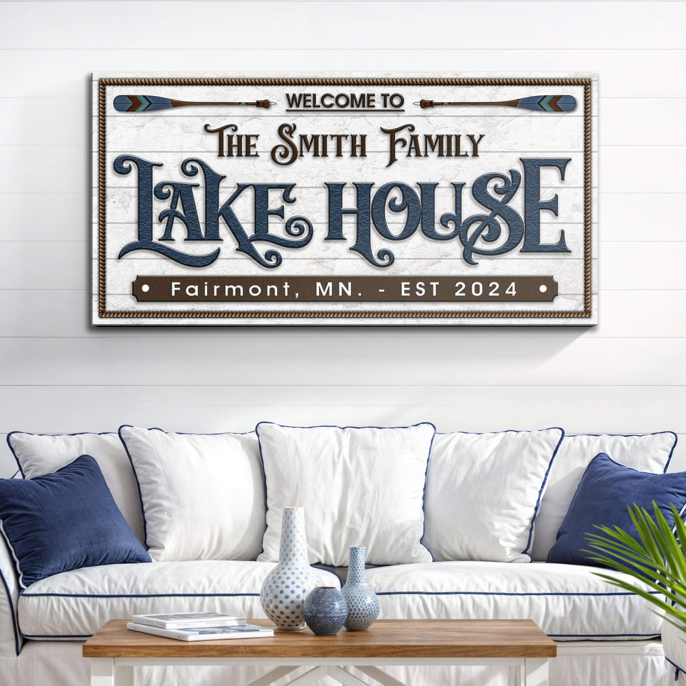 Lake House Sign XII on sale at MyriadMart