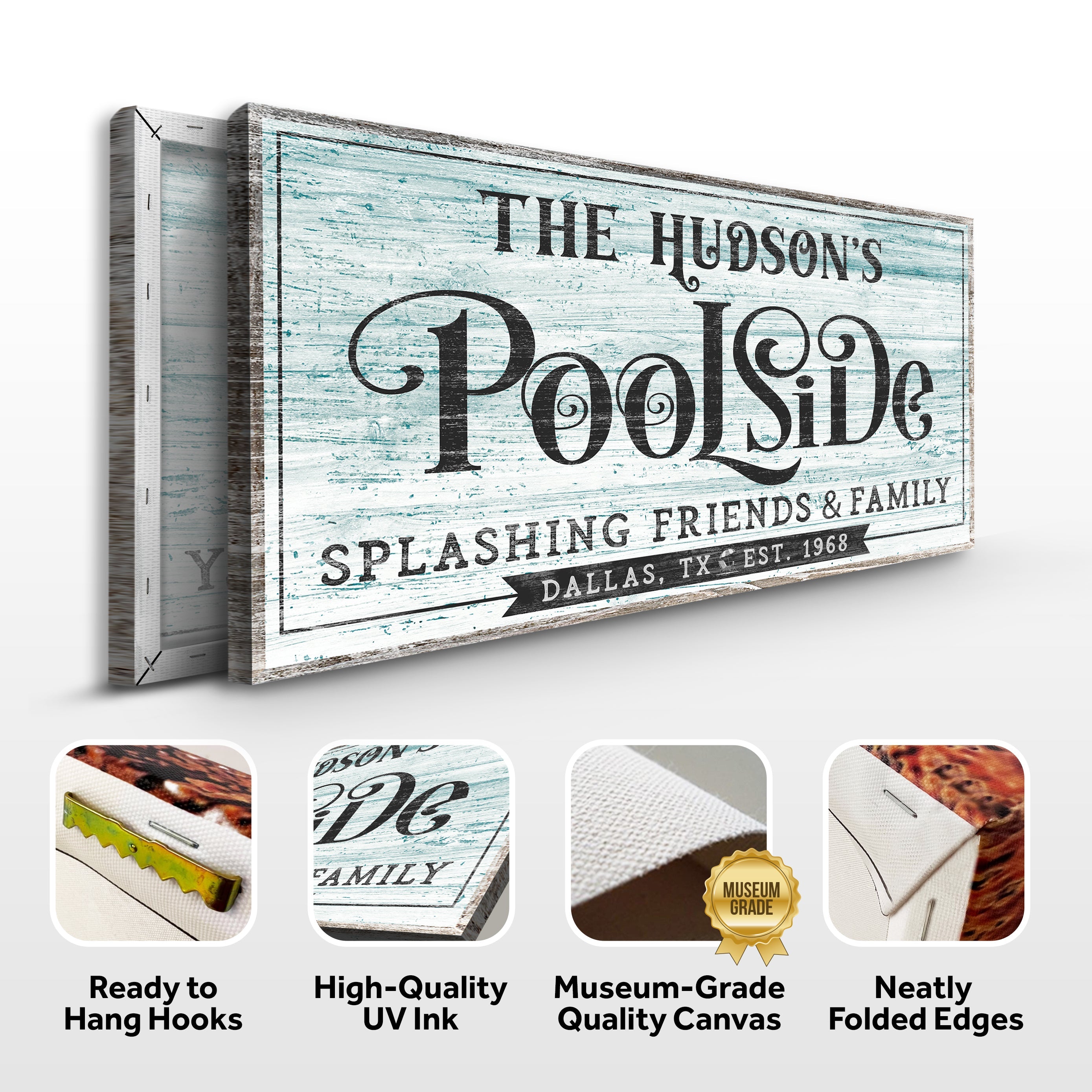 Personalized Poolside Sign on sale at MyriadMart