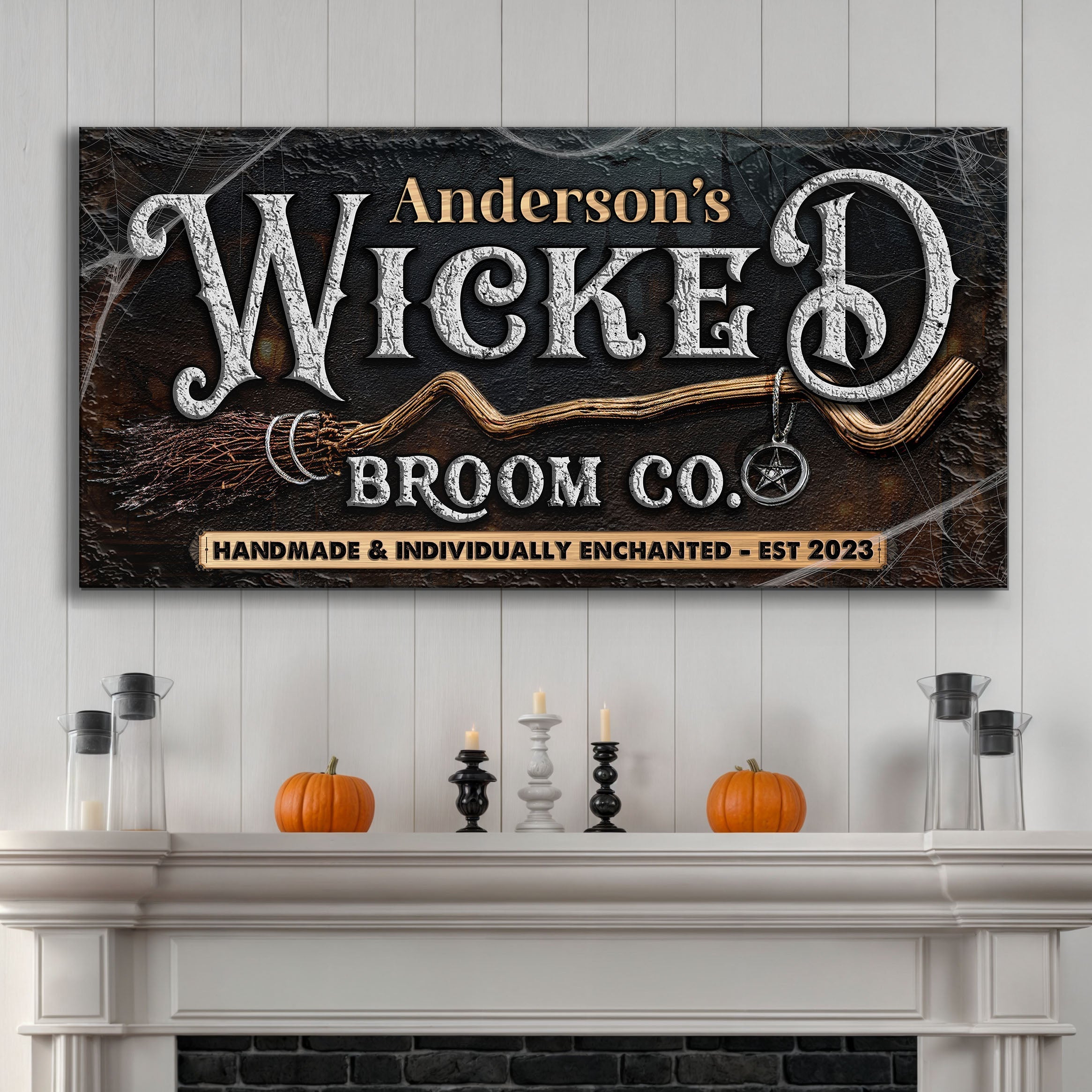 Personalized Wicked Halloween Sign II on sale at MyriadMart