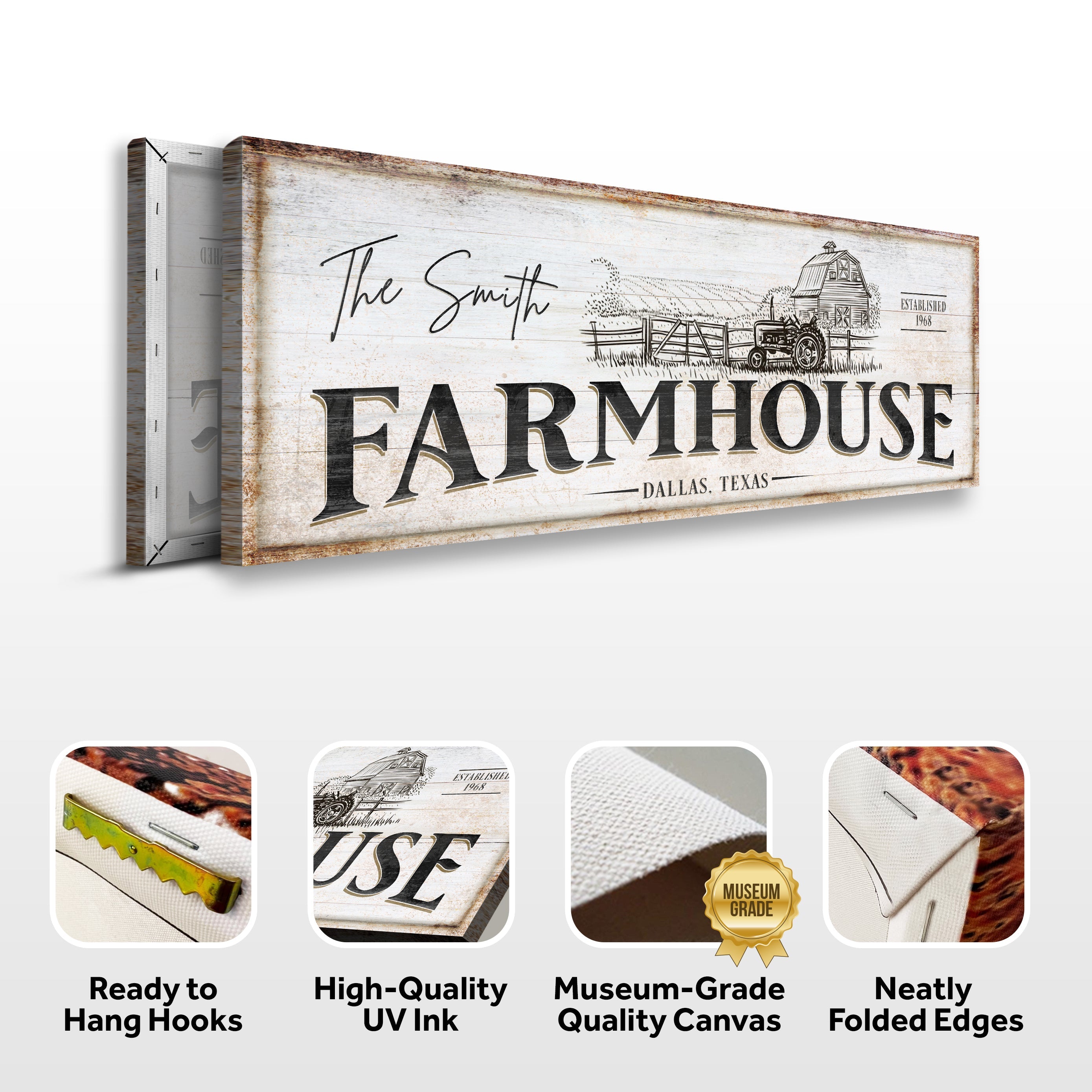 Rustic Farmhouse Sign III on sale at MyriadMart
