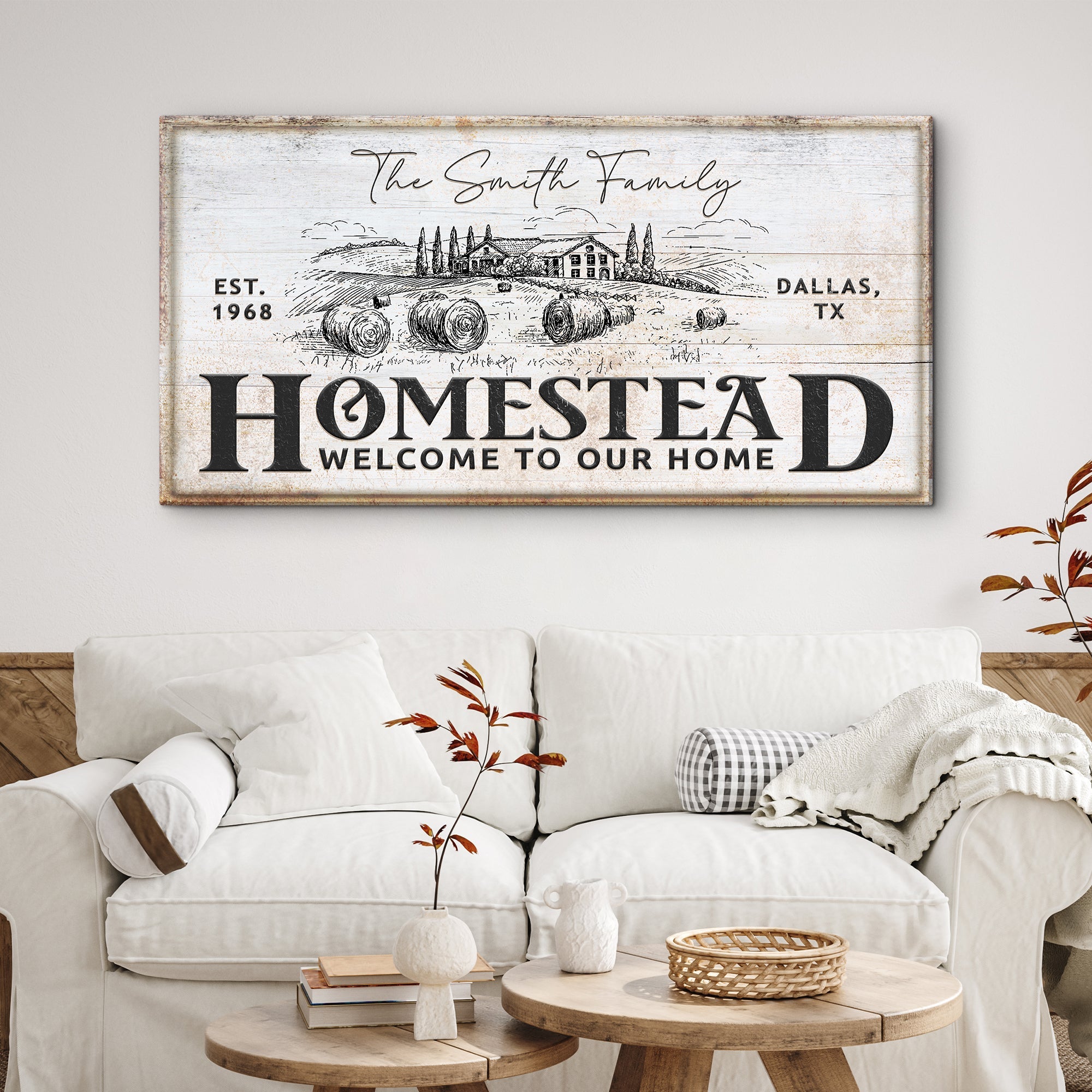 Vintage Homestead Sign IV on sale at MyriadMart