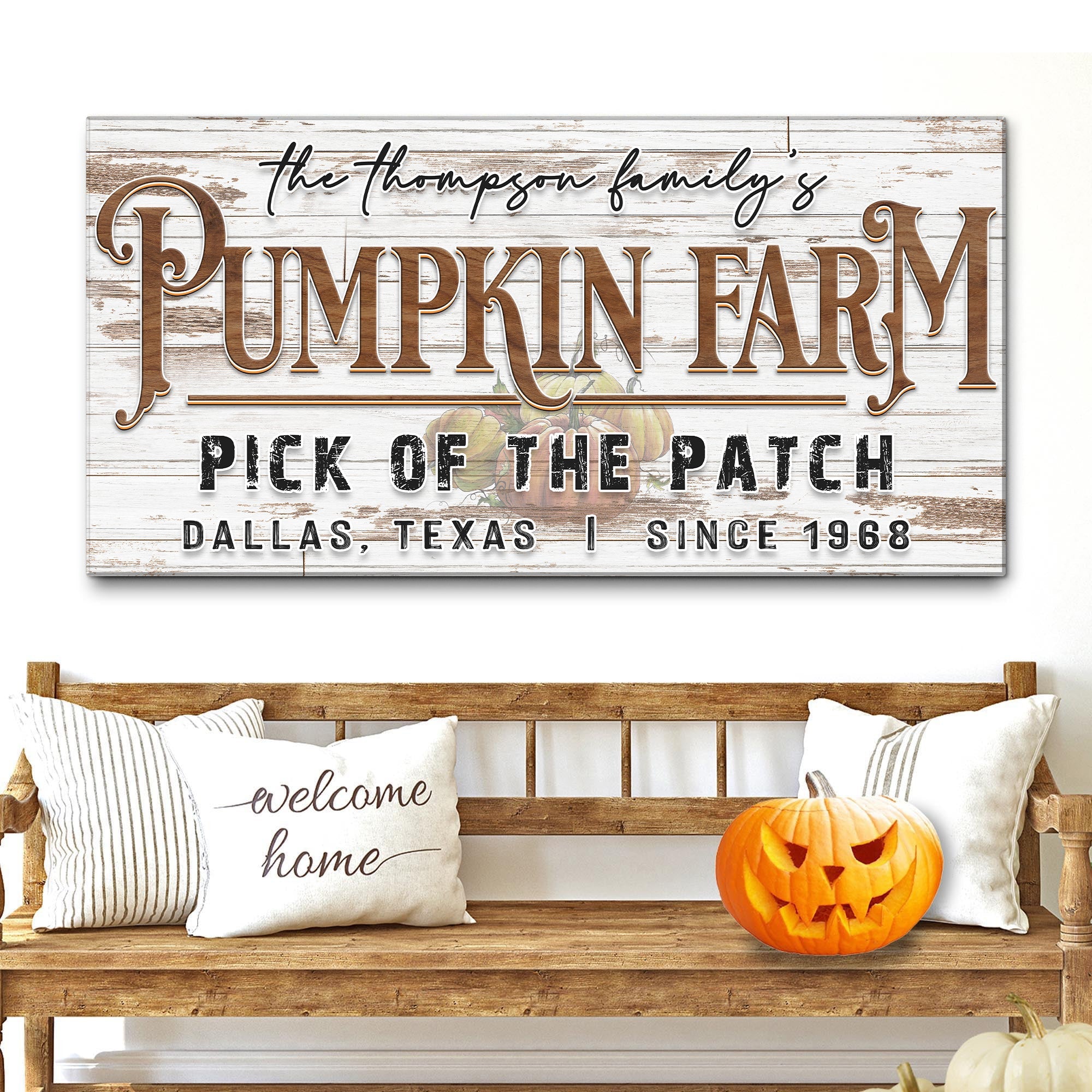Pick Of The Patch Pumpkin Farm Sign II on sale at MyriadMart