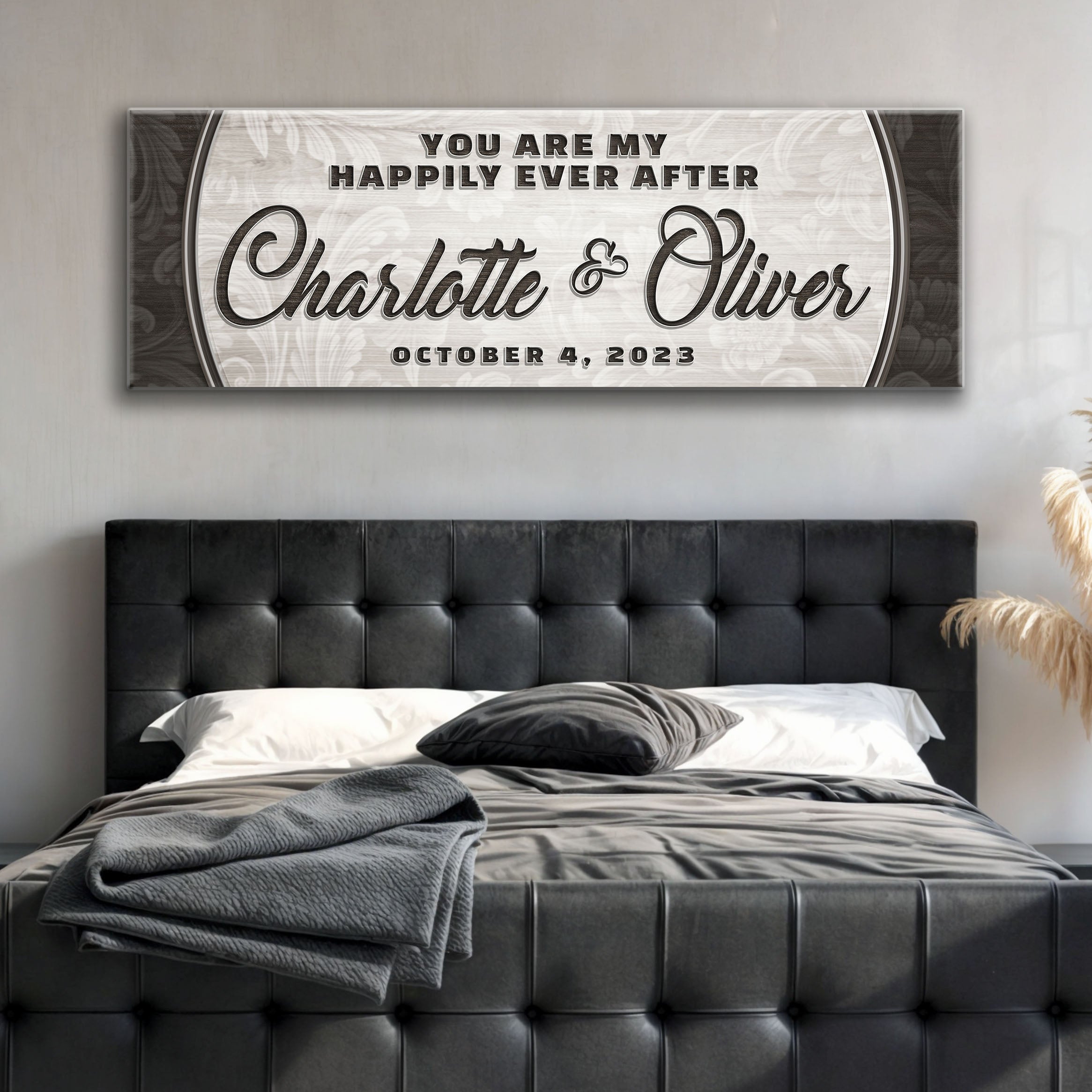 Personalized Happily Ever After Couple Sign III on sale at MyriadMart
