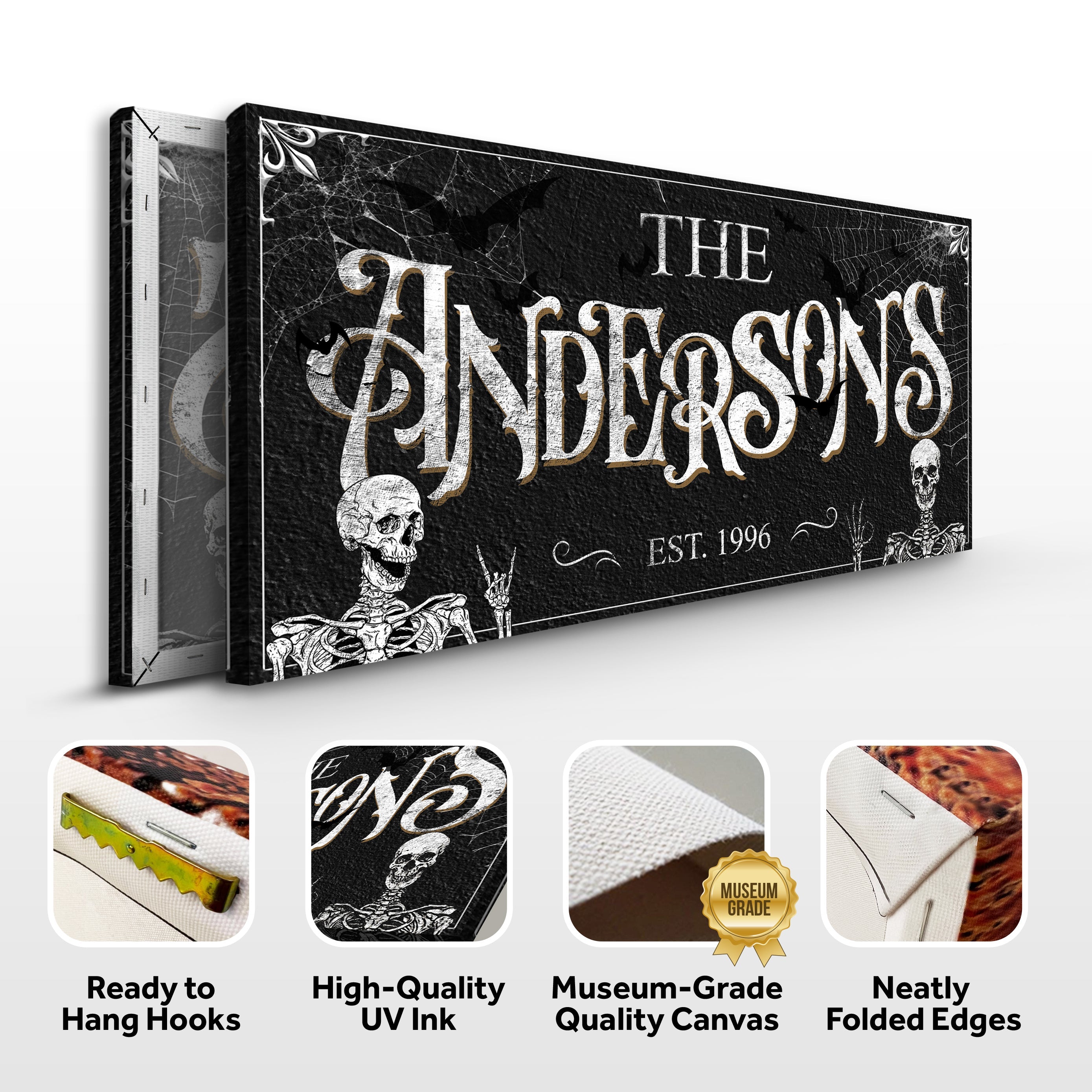 Personalized Gothic Sign V on sale at MyriadMart