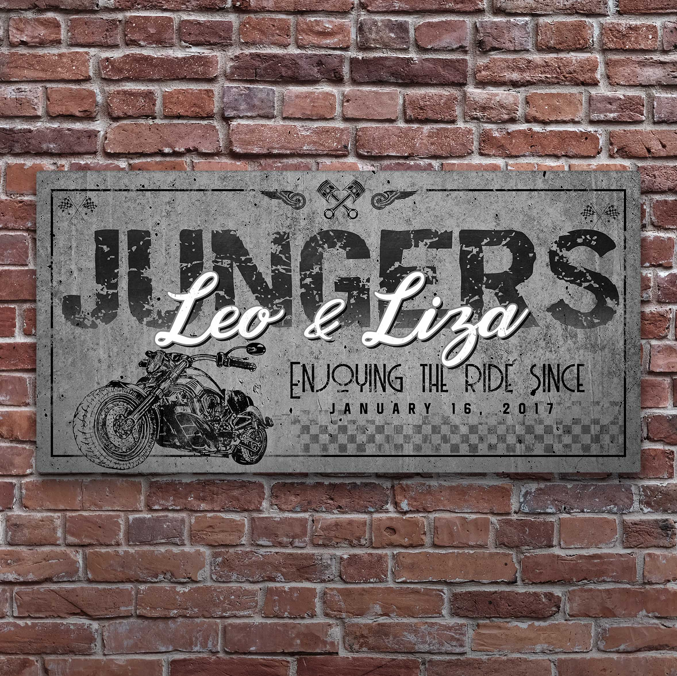 Enjoy the Bike Ride Sign on sale at MyriadMart