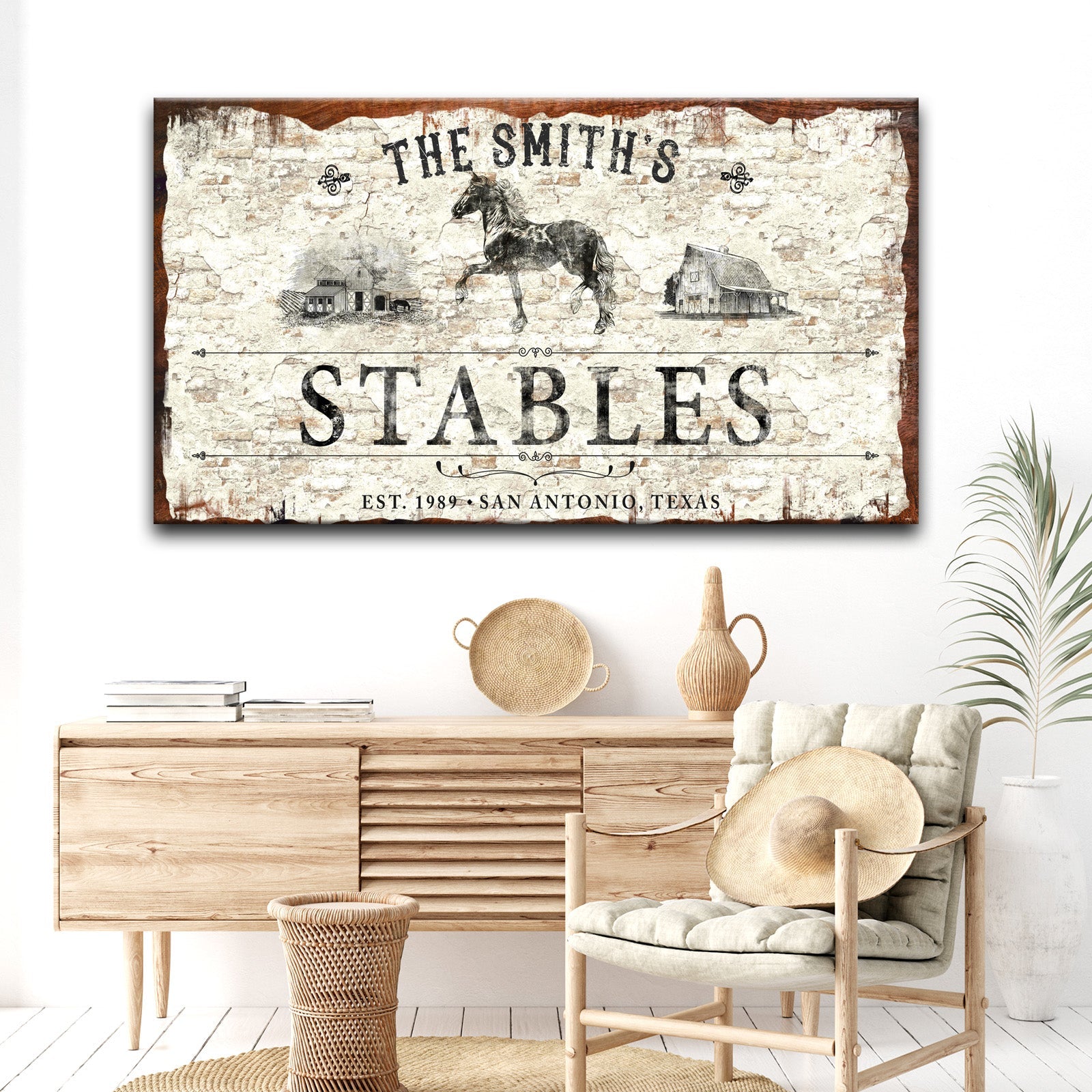 Rustic Stables Decor Sign on sale at MyriadMart
