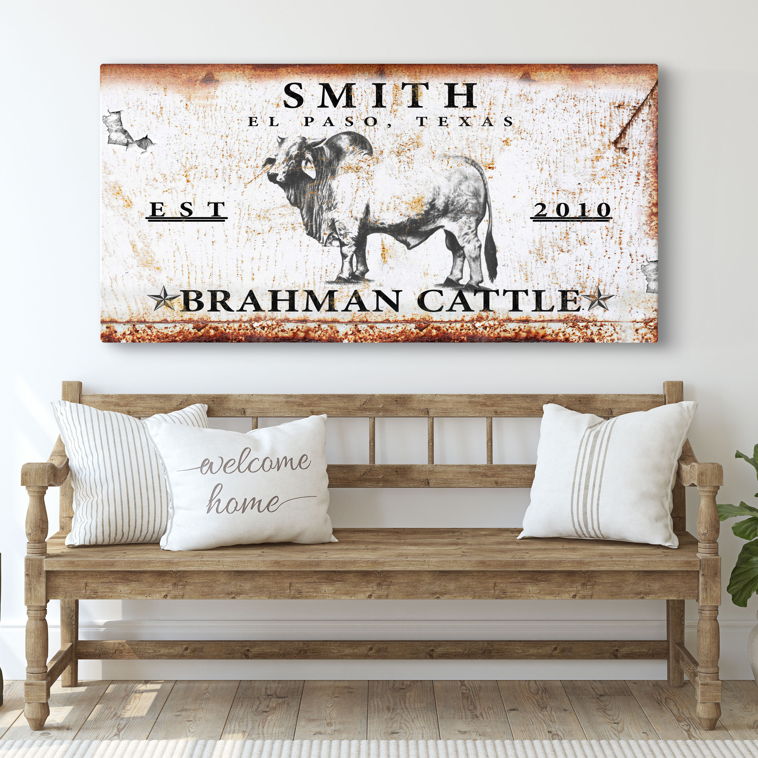 Brahman Cattle Sign on sale at MyriadMart
