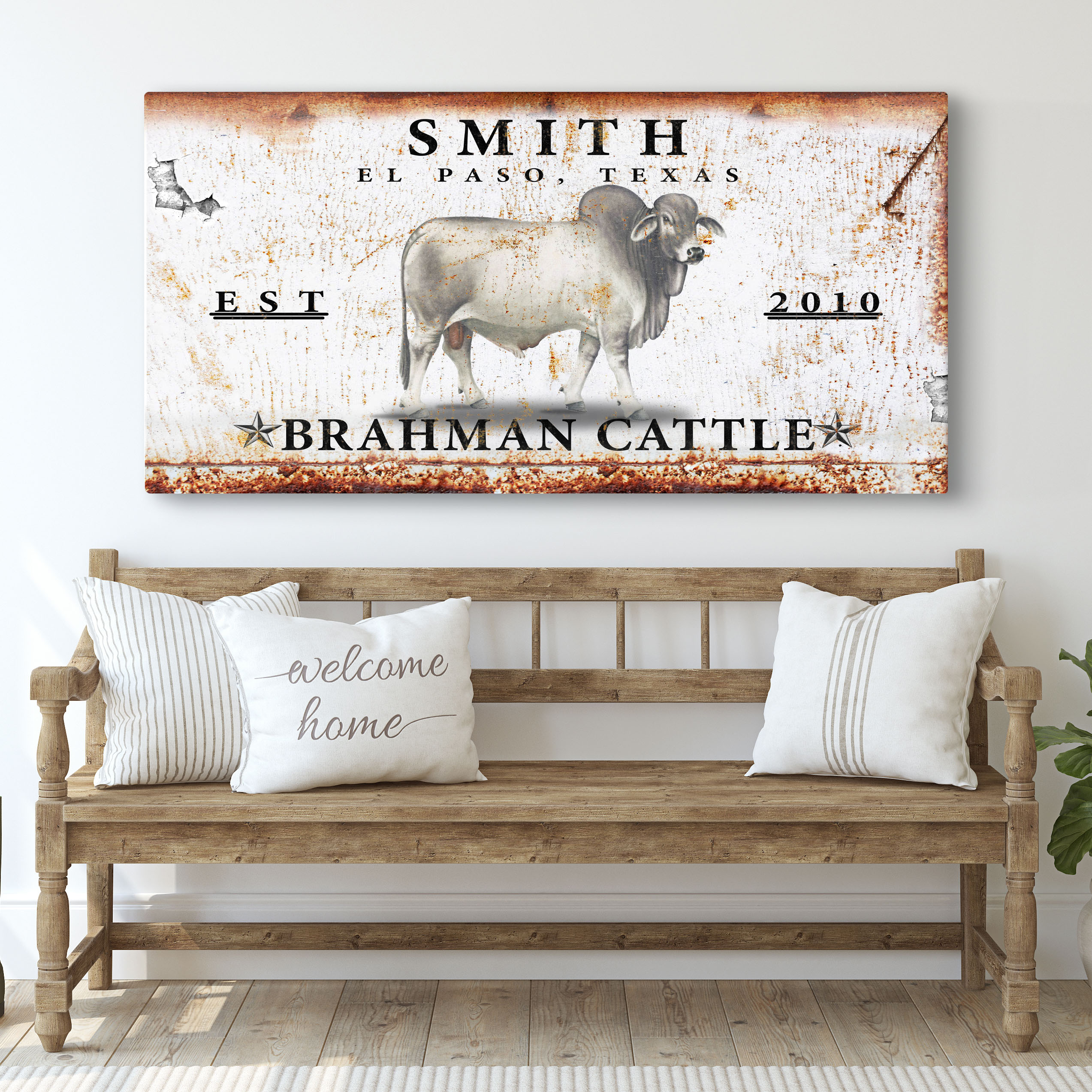 Brahman Cattle Sign on sale at MyriadMart
