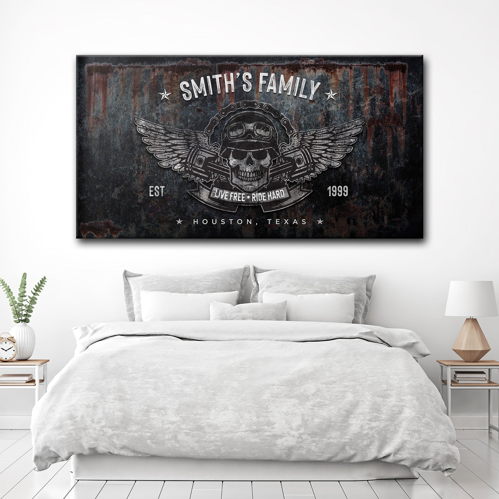 Live Free Ride Hard Sign on sale at MyriadMart