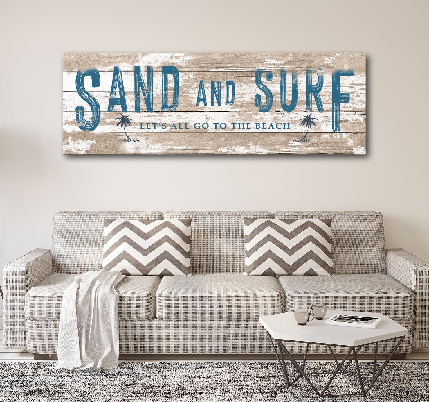 Sand And Surf Sign Free Shipping on sale at MyriadMart