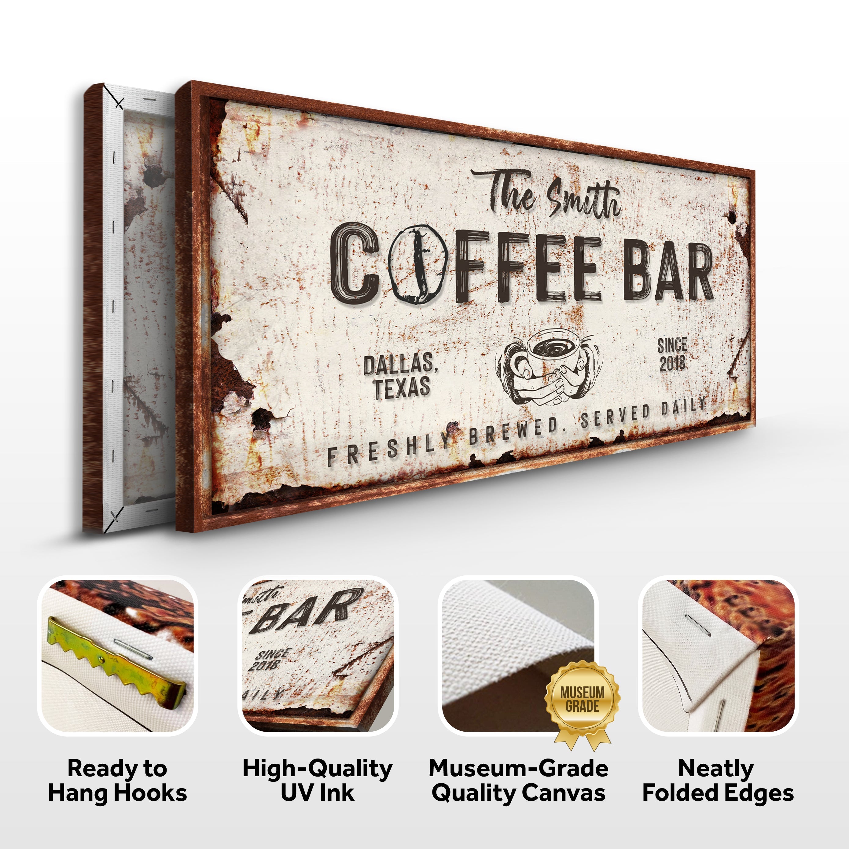 Coffee Bar Sign IV on sale at MyriadMart
