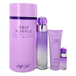 Perry Ellis 360 Purple Gift Set By Perry Ellis - MyriadMart