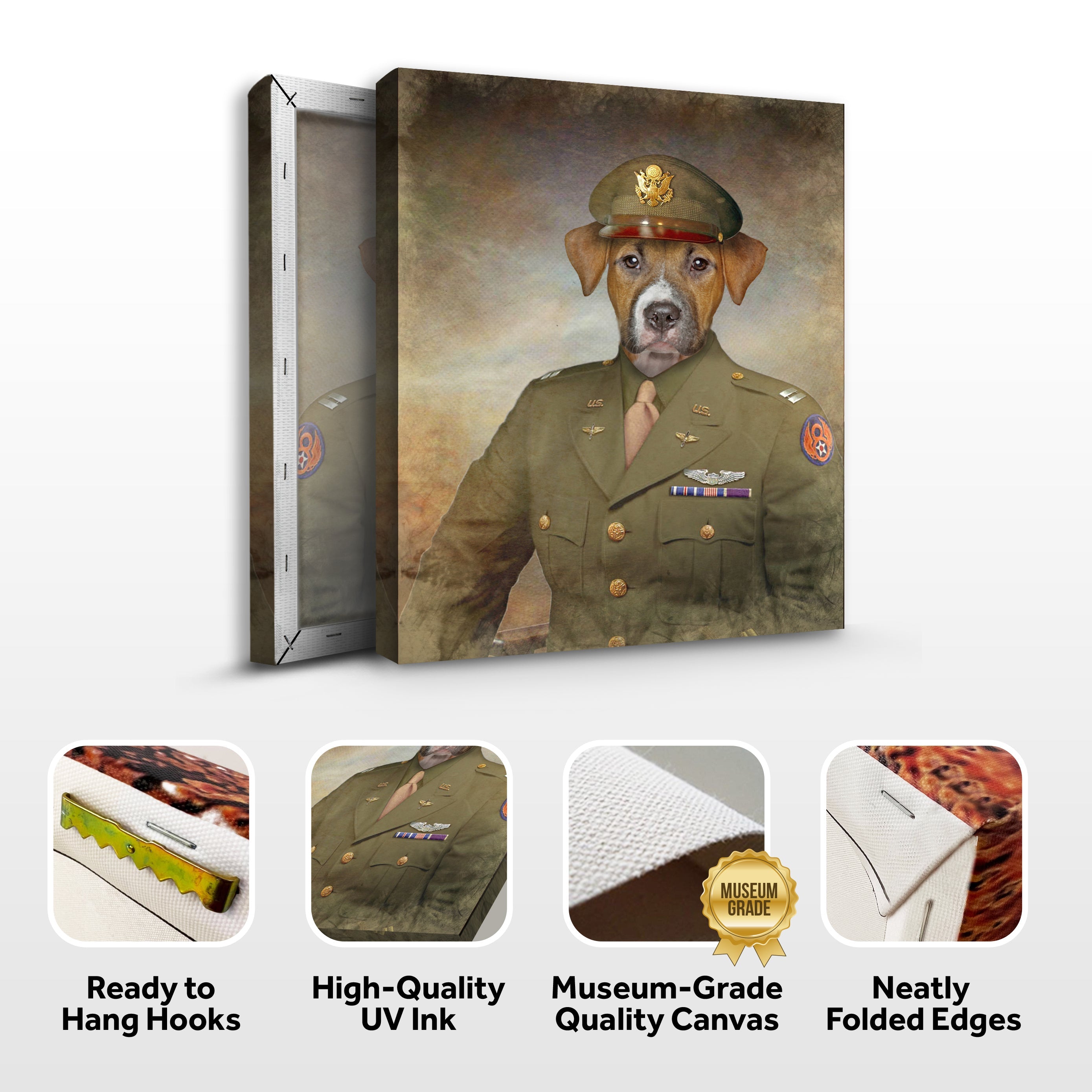 Pet Beagle Military Dog Sign on sale at MyriadMart