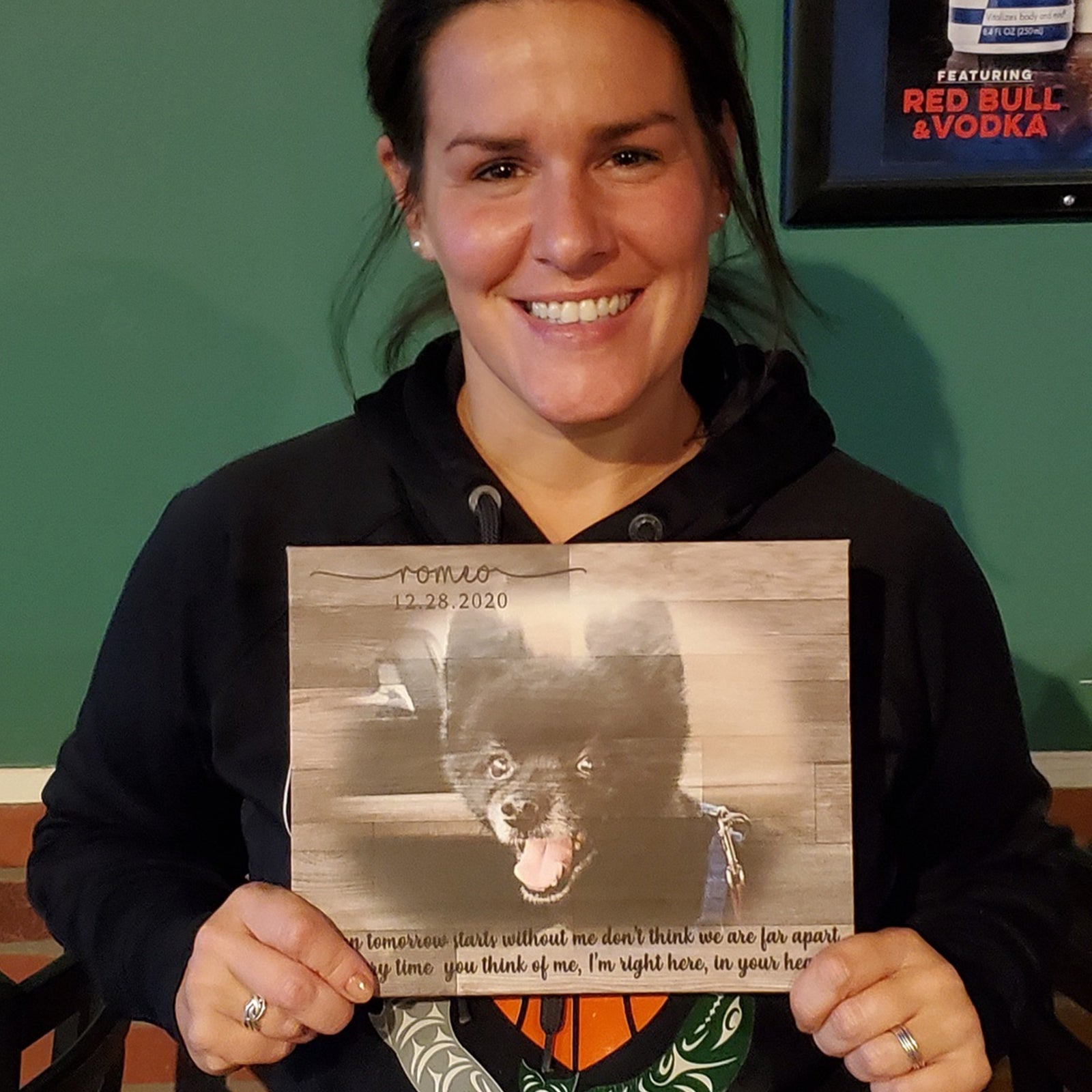 Wooden Animal Portrait Sign | Personalized Canvas Wall Art on sale at MyriadMart