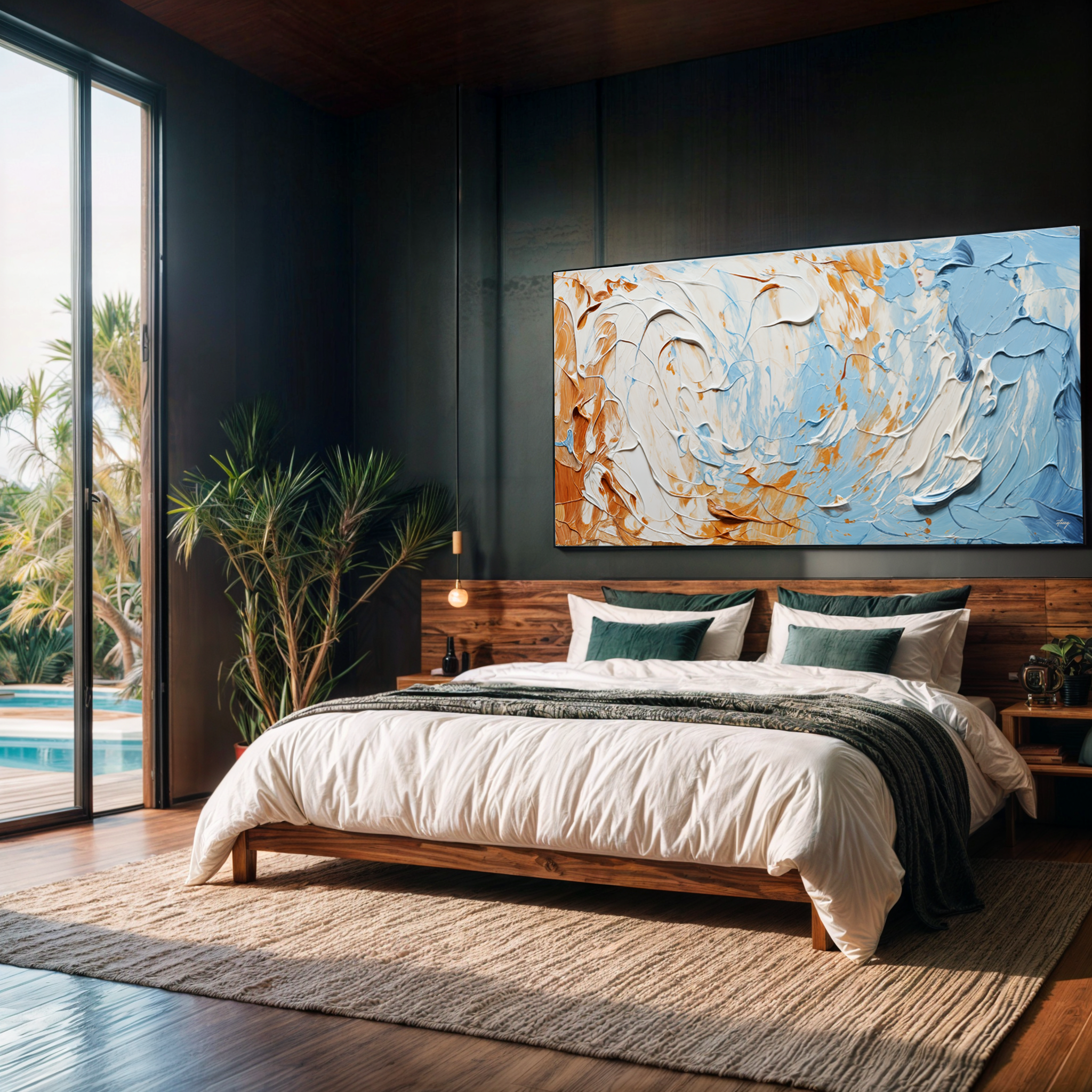 Canvas Print: "Pebble Tides III" on sale at MyriadMart