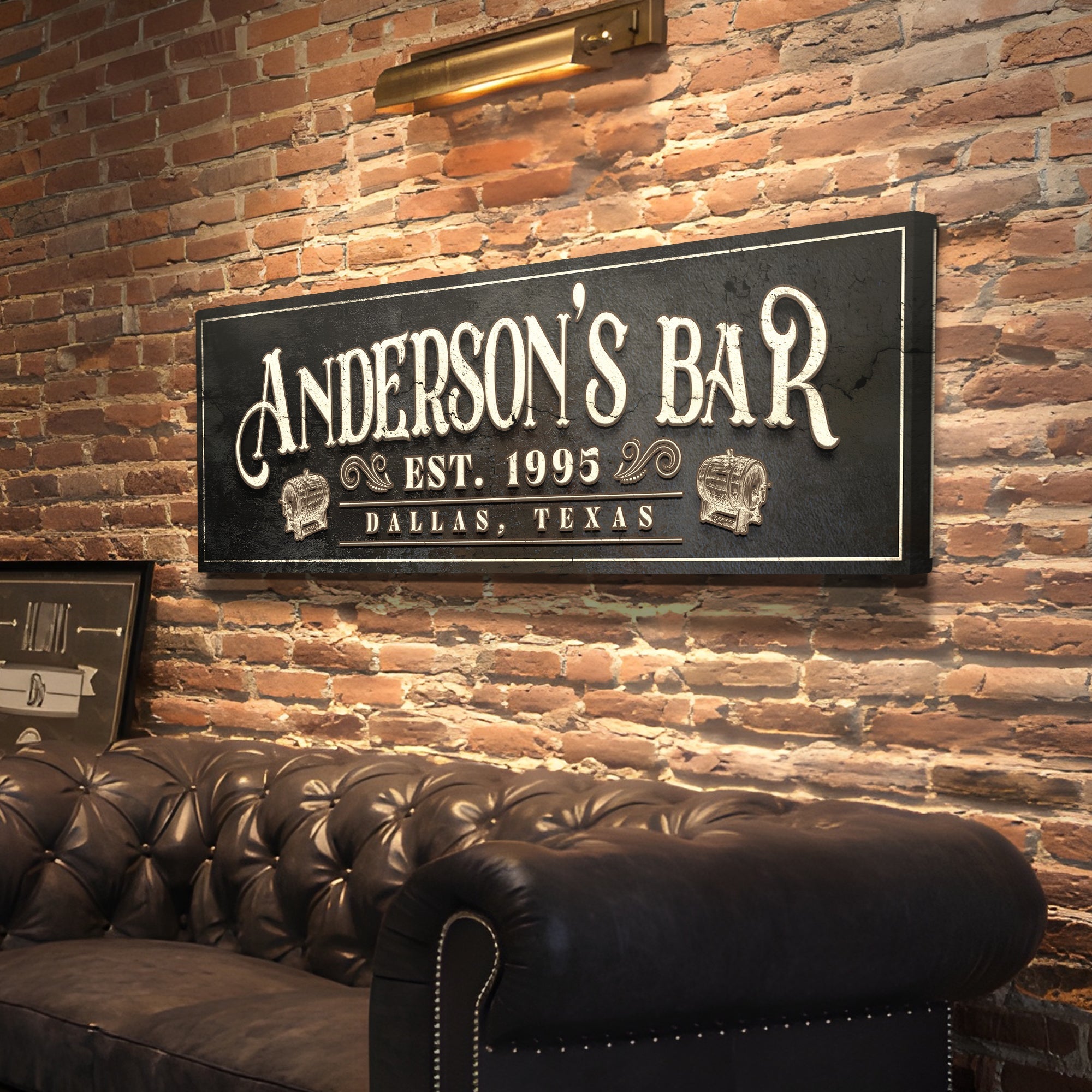 Personalized Bar Sign II on sale at MyriadMart