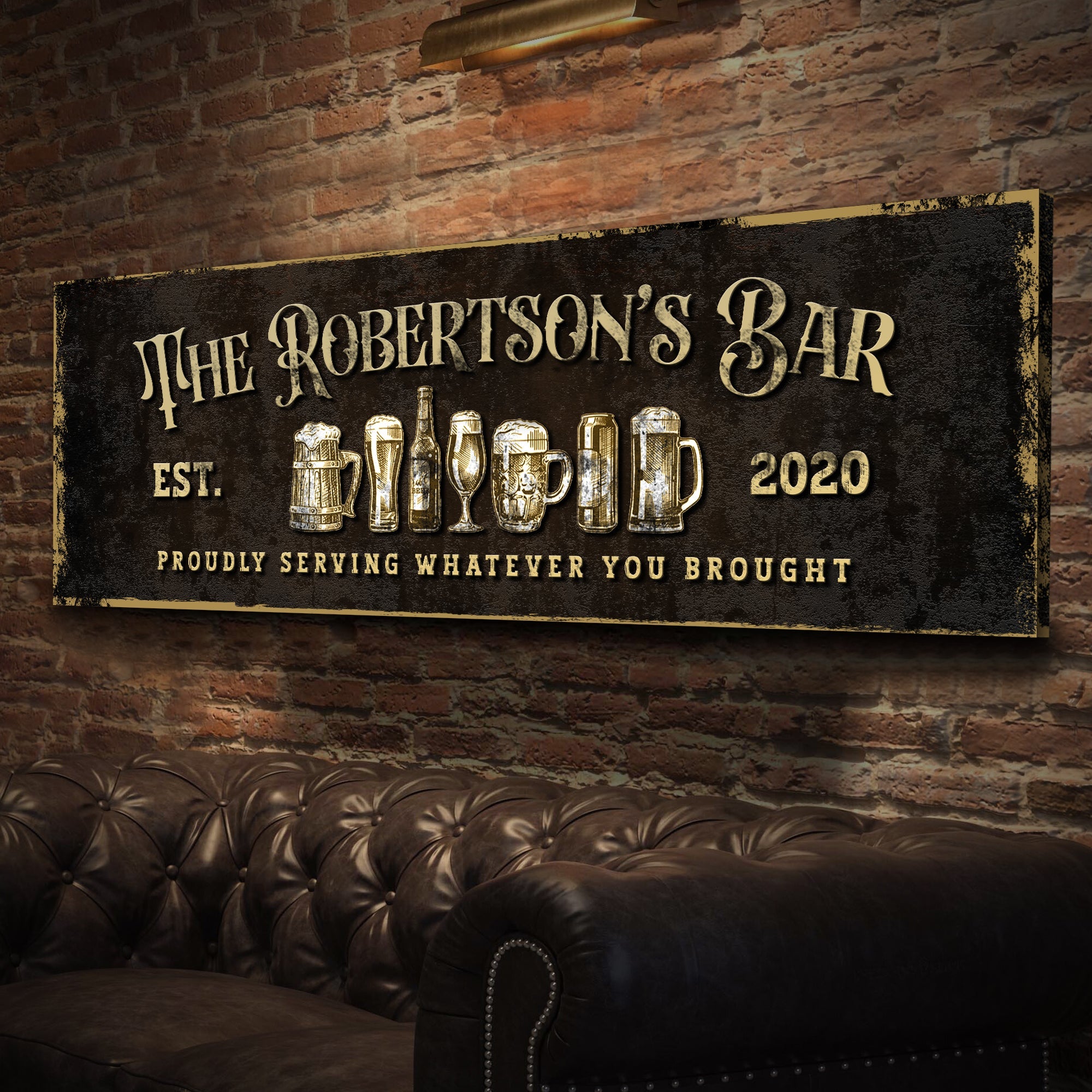 Personalized Bar Sign III on sale at MyriadMart