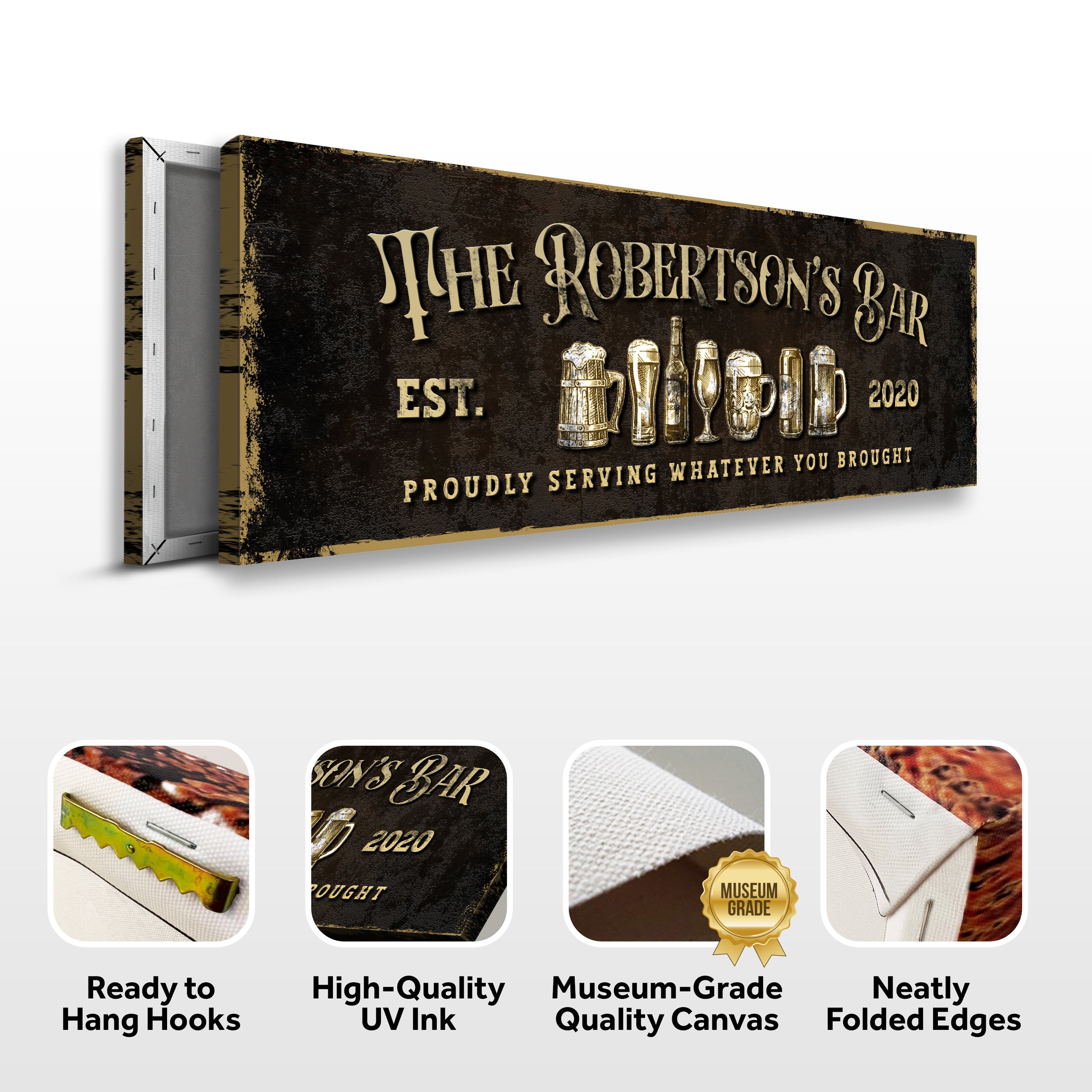 Personalized Bar Sign III on sale at MyriadMart