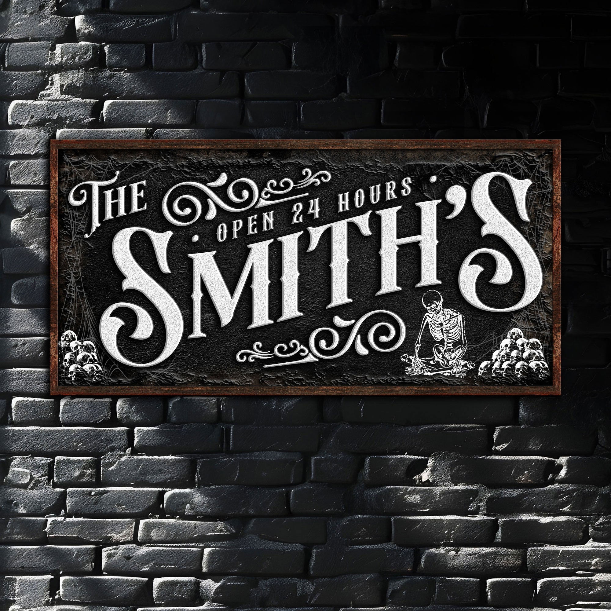 Personalized Gothic Sign II on sale at MyriadMart