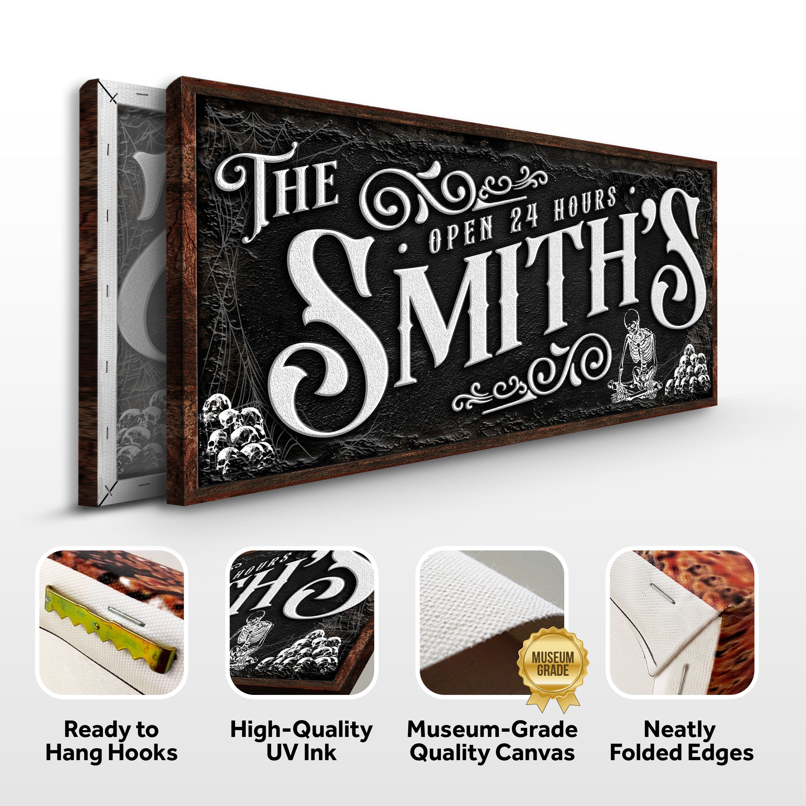 Personalized Gothic Sign II on sale at MyriadMart