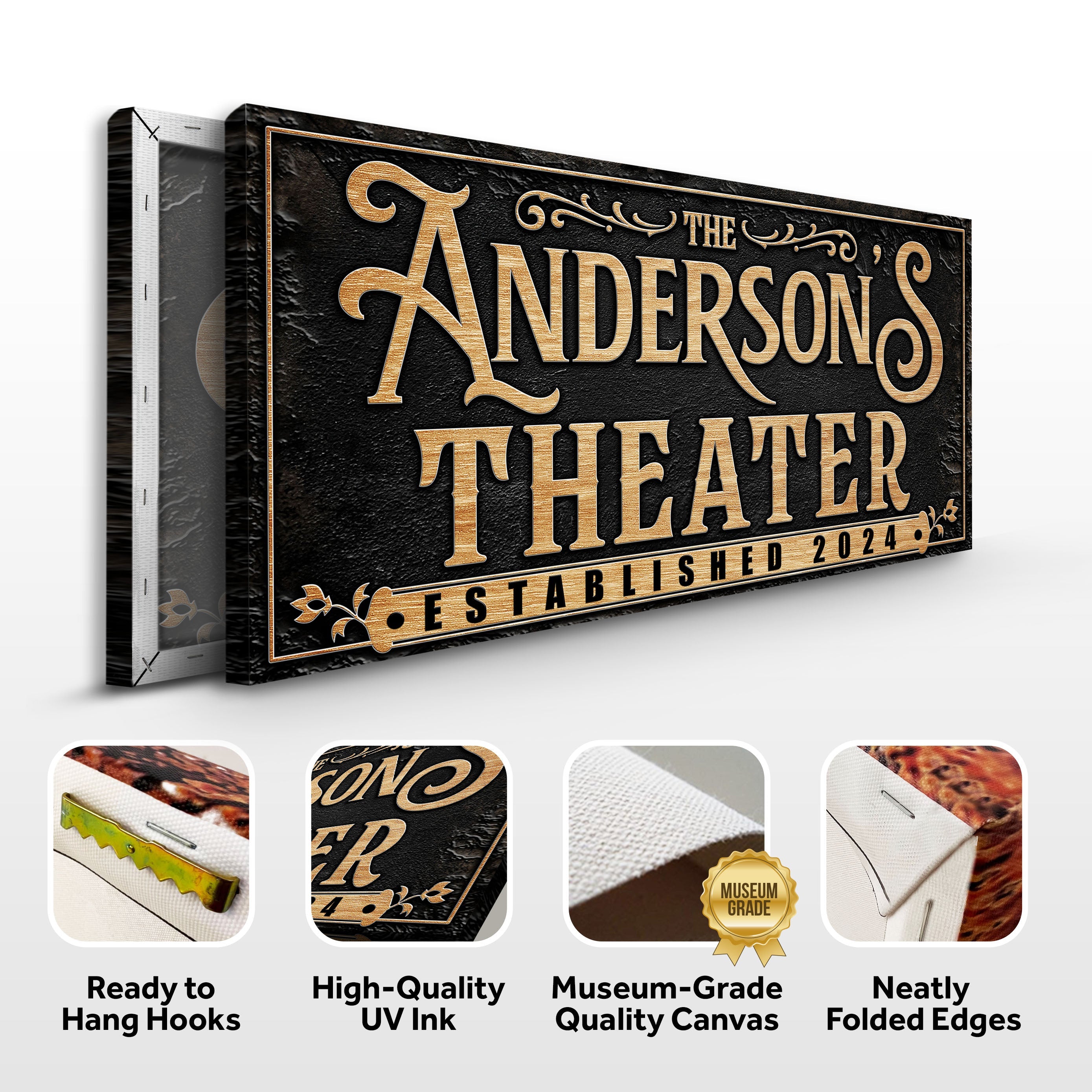 Personalized Theater Sign on sale at MyriadMart