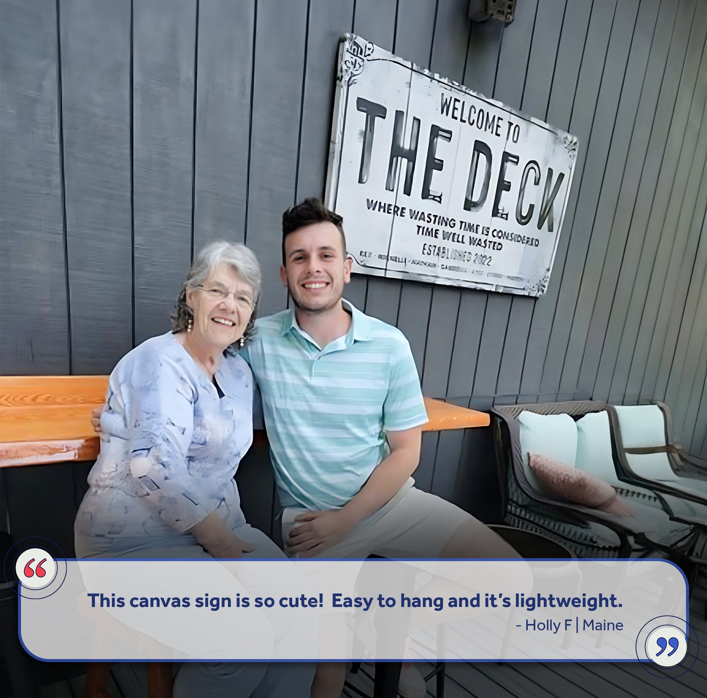 Welcome To The Porch Sign VII on sale at MyriadMart