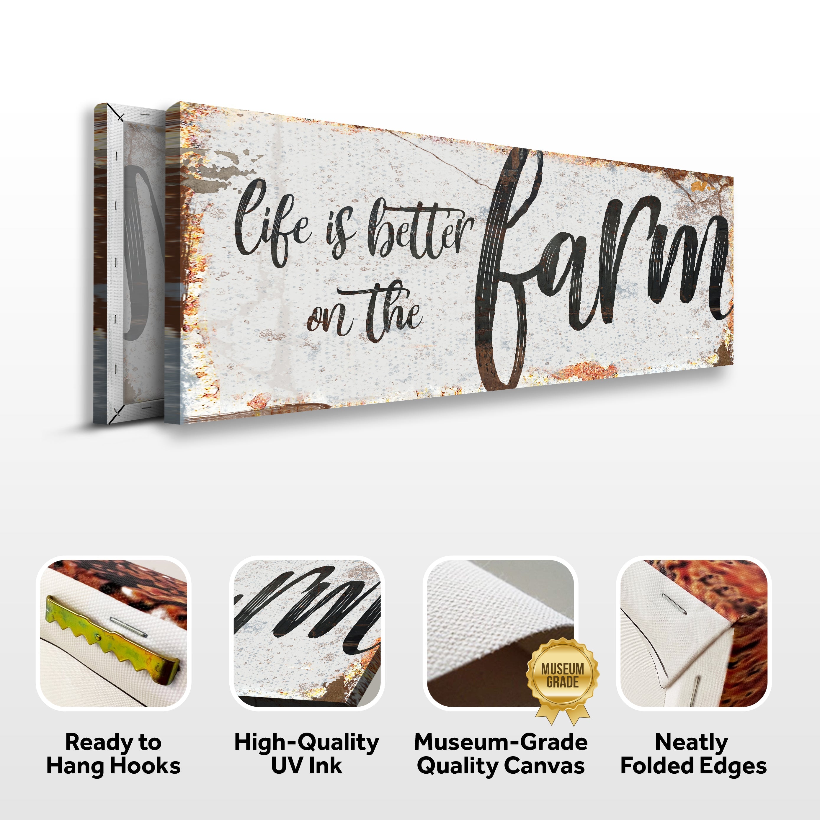 Life Is Better On The Farm Sign IX on sale at MyriadMart