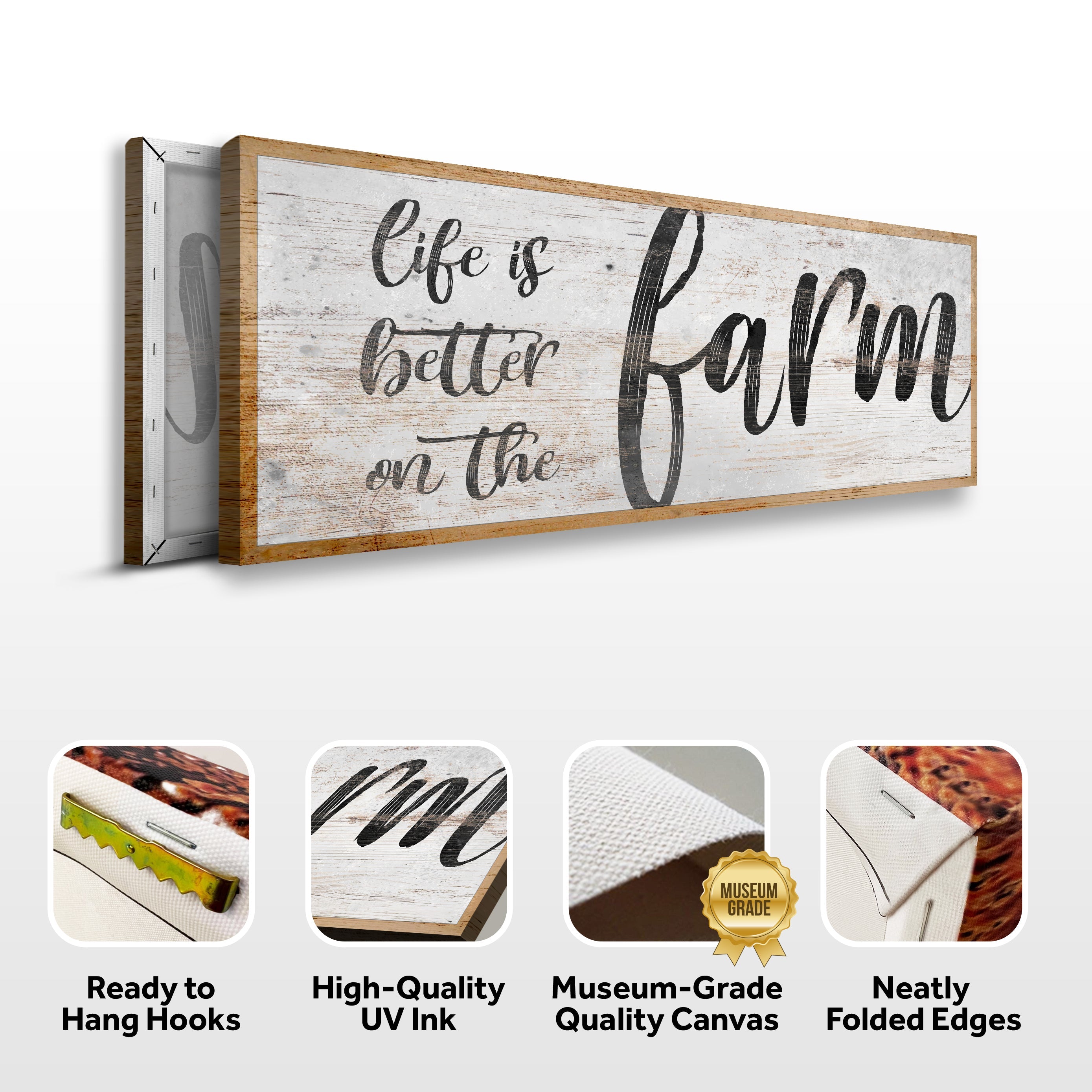 Life Is Better On The Farm Sign VII on sale at MyriadMart