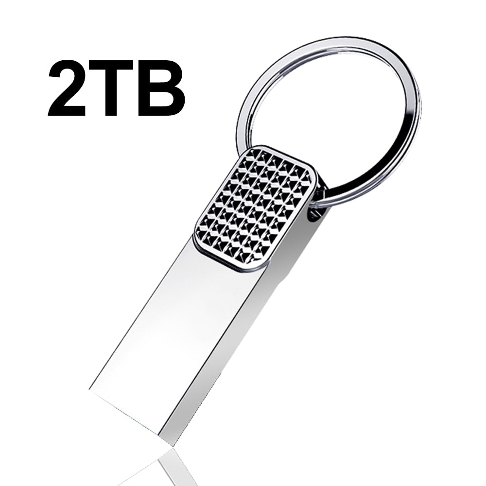 New 2022 Usb 3.0 Pendrive 1TB High Speed Pen Drive 2TB Metal Waterproof Cle Usb Flash Drives 512GB TYPE-C Memoria Usb Stick