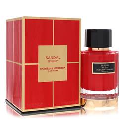 Sandal Ruby Eau De Parfum Spray (Unisex) By Carolina Herrera - MyriadMart